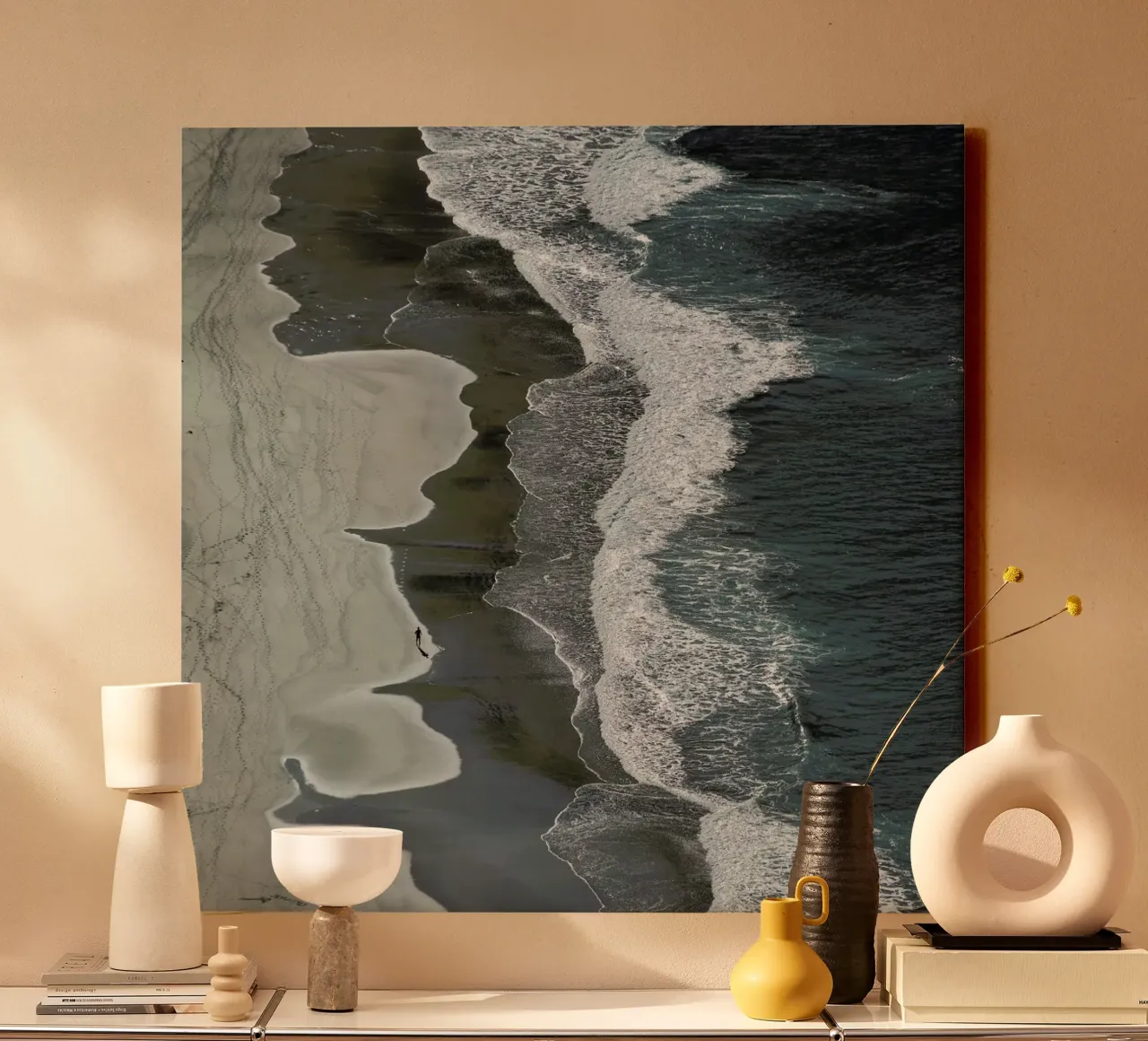 Running Waves - Lex Molenaar tela da Pictufy
