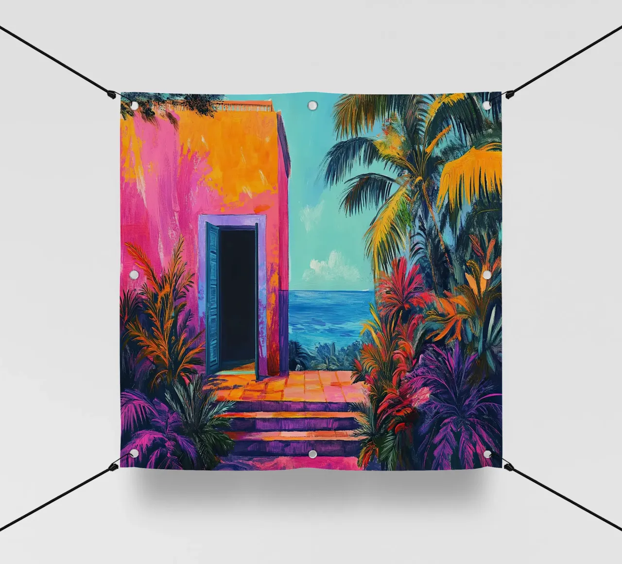 Open to Possibilities telo in pvc da Nikis Art Studio