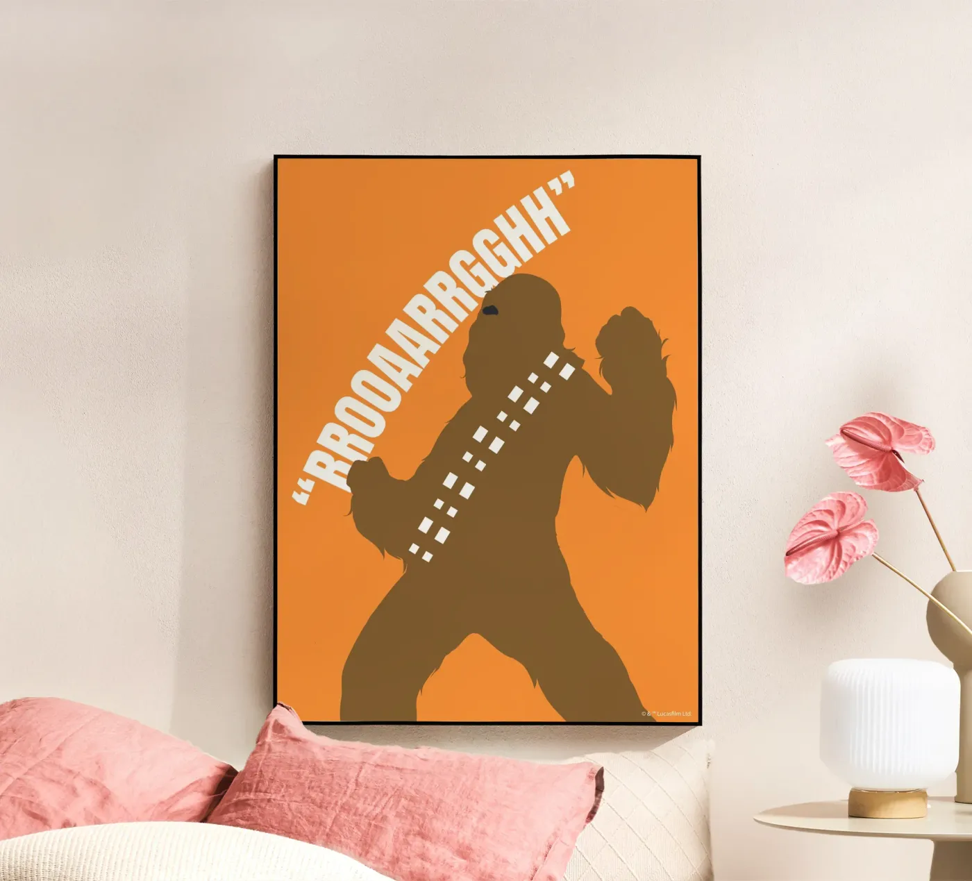 CHEWBACCA Acryl-Glas von Star Wars