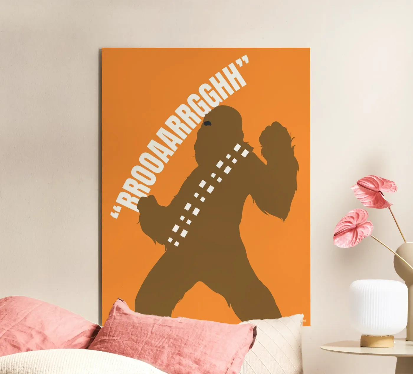 CHEWBACCA alluminio dibond da Star Wars
