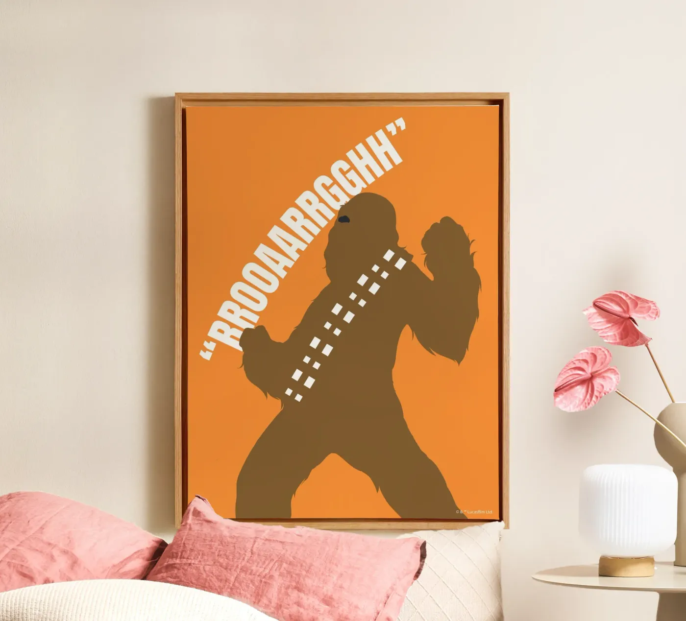 CHEWBACCA tela da Star Wars