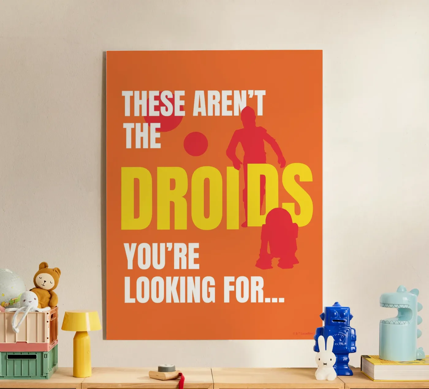 DROIDS plexiglas de Star Wars