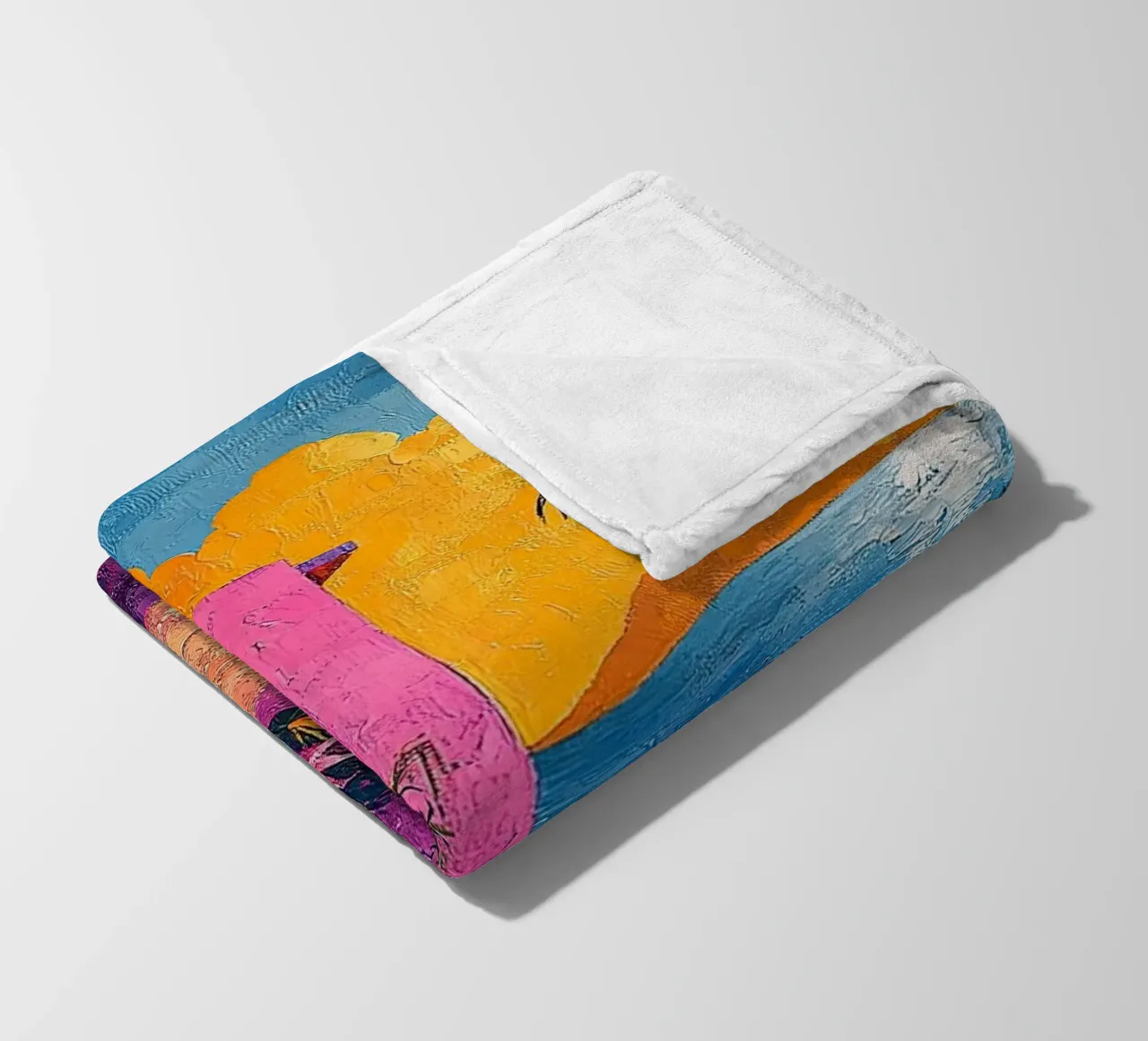 Sea and Sky Unveiled coperta in pile da Nikis Art Studio