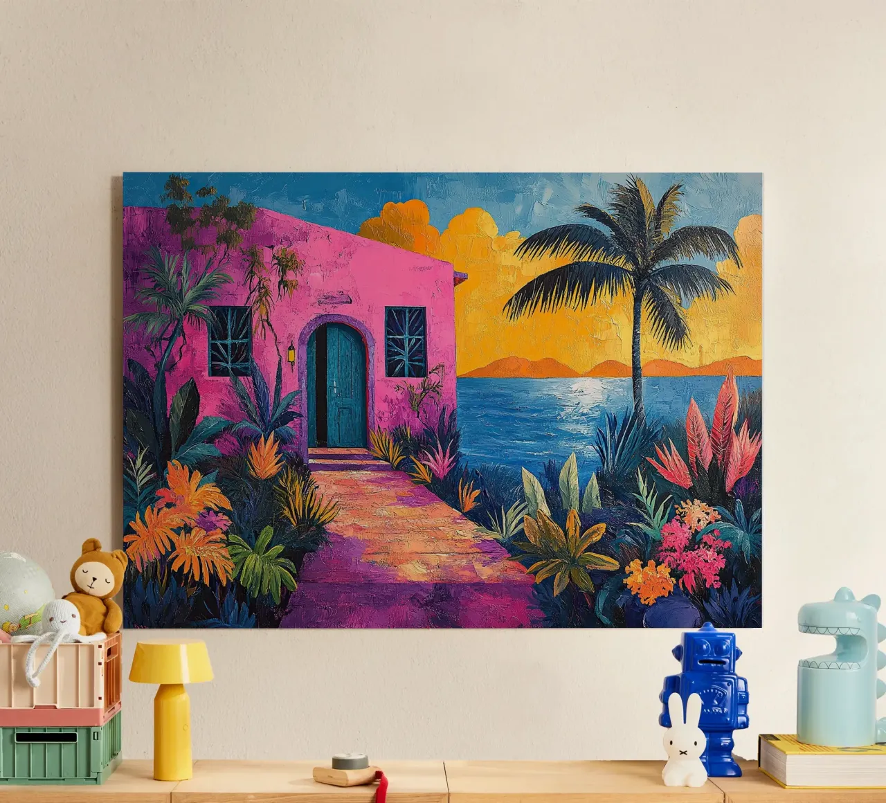 Sea and Sky Unveiled metacrilato de Nikis Art Studio