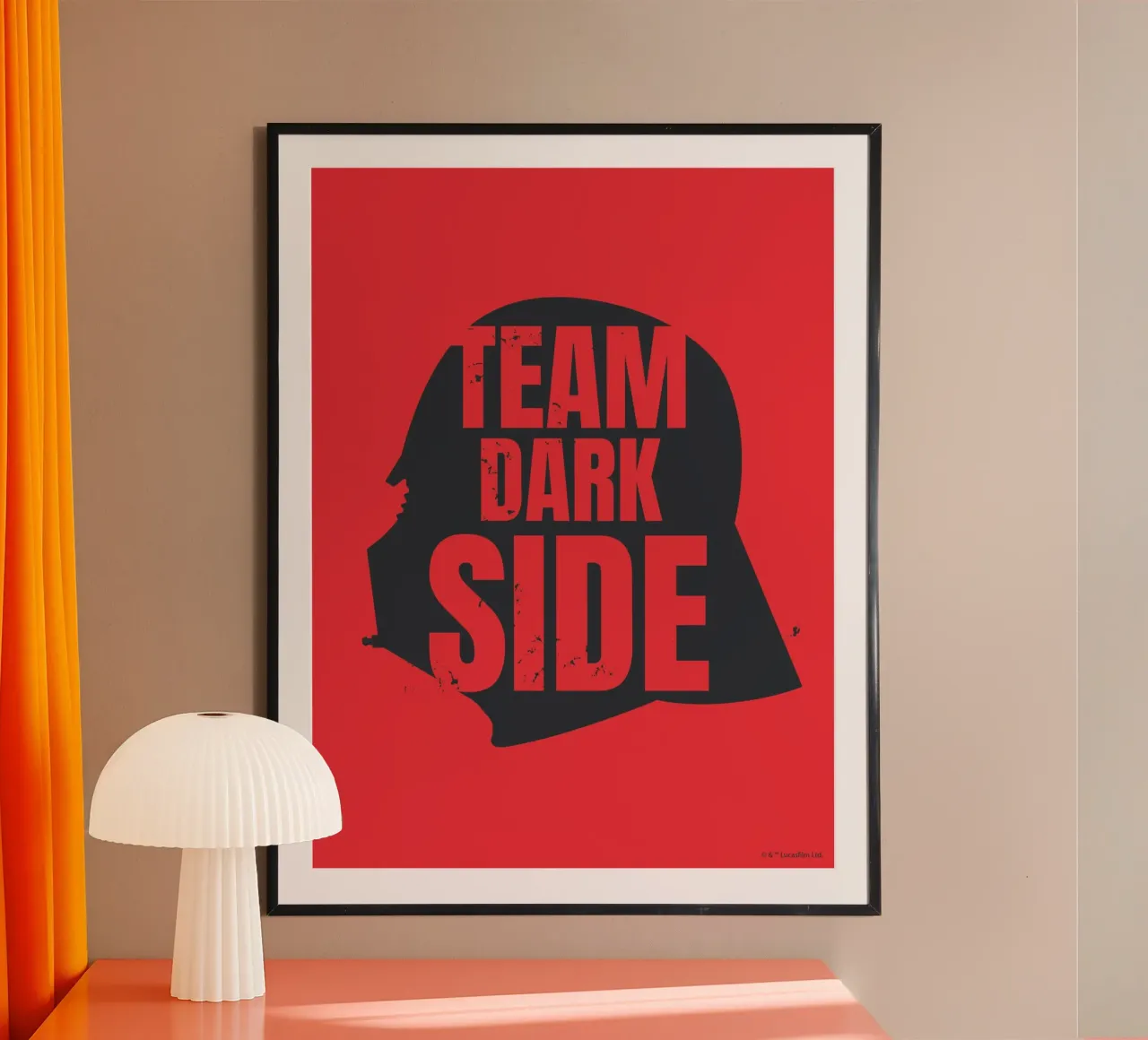 TEAM DARK SIDE poster by Star Wars