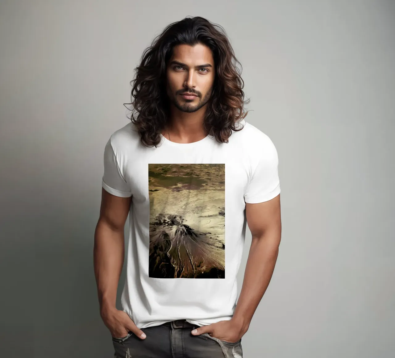 The Mountain t-shirt da Pale Grain