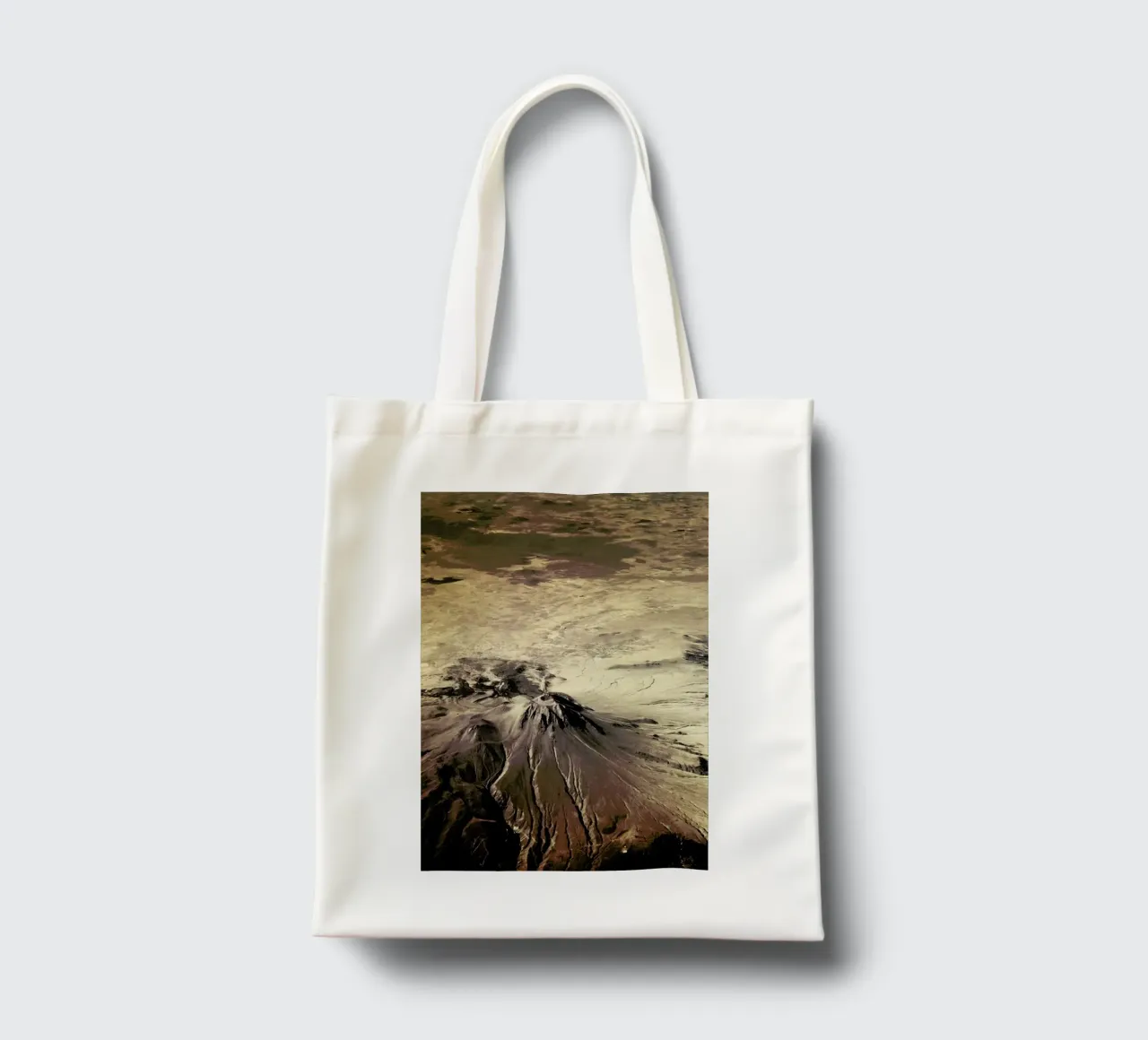 The Mountain borsa in juta da Pale Grain