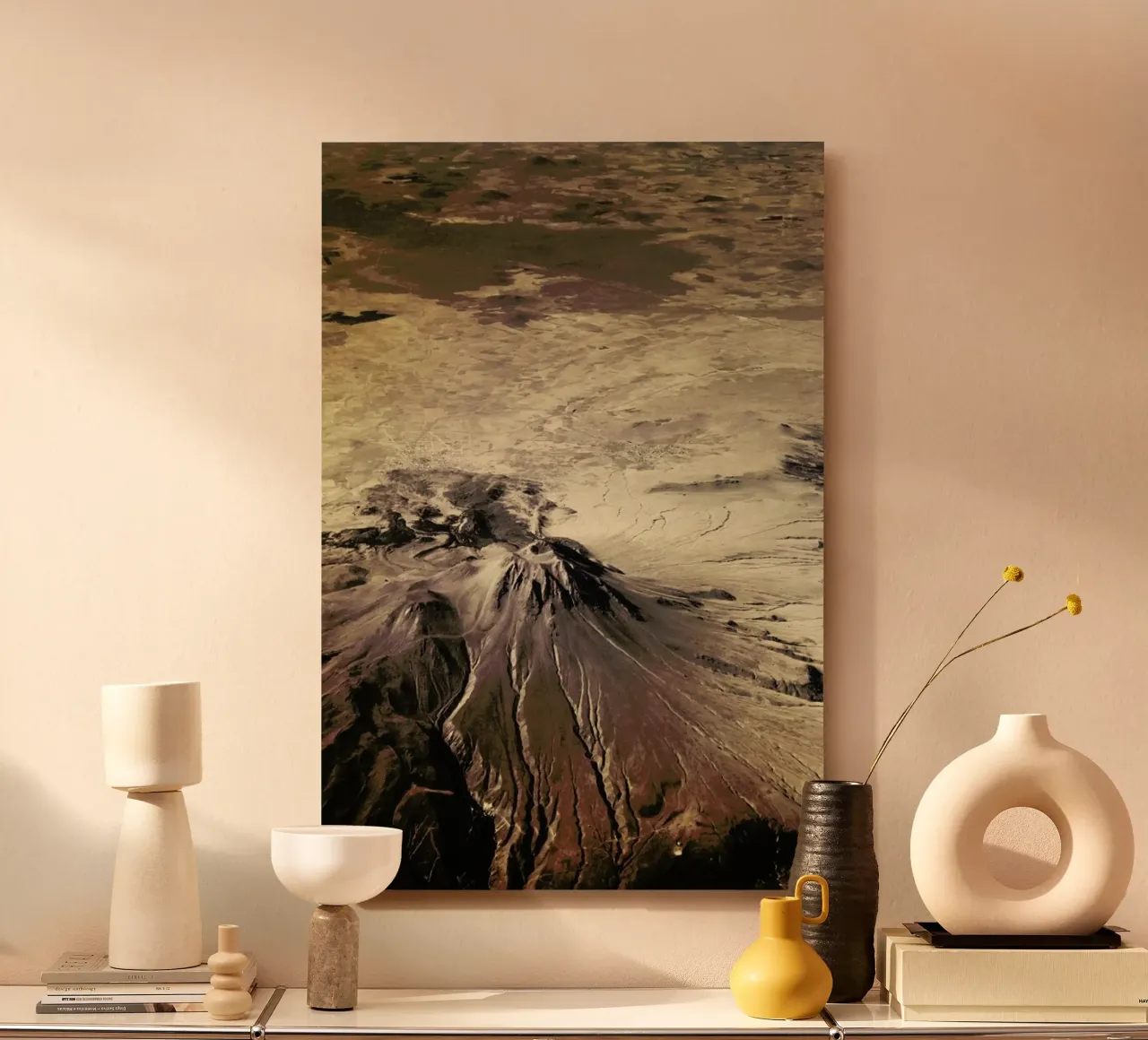 The Mountain alluminio dibond da Pale Grain