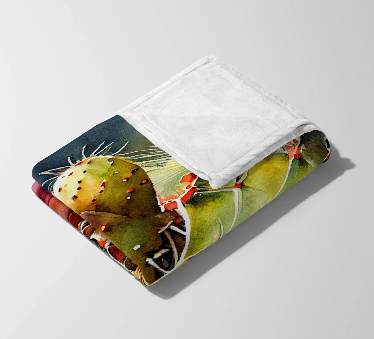 l'arte delle piante grasse e dei cactus coperta in pile da Justyna Jaszke JBJart