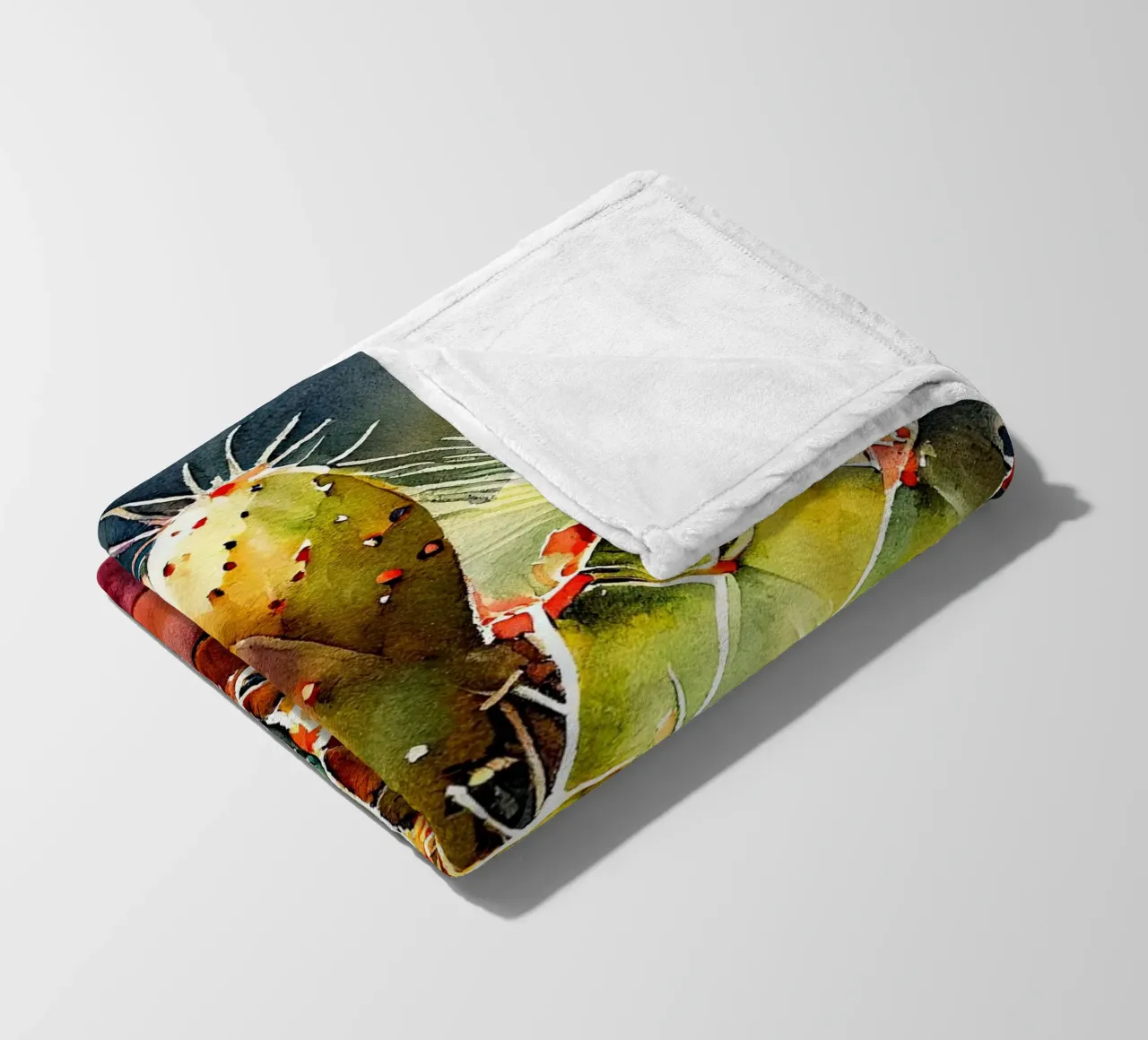 l'arte delle piante grasse e dei cactus coperta in pile da Justyna Jaszke JBJart