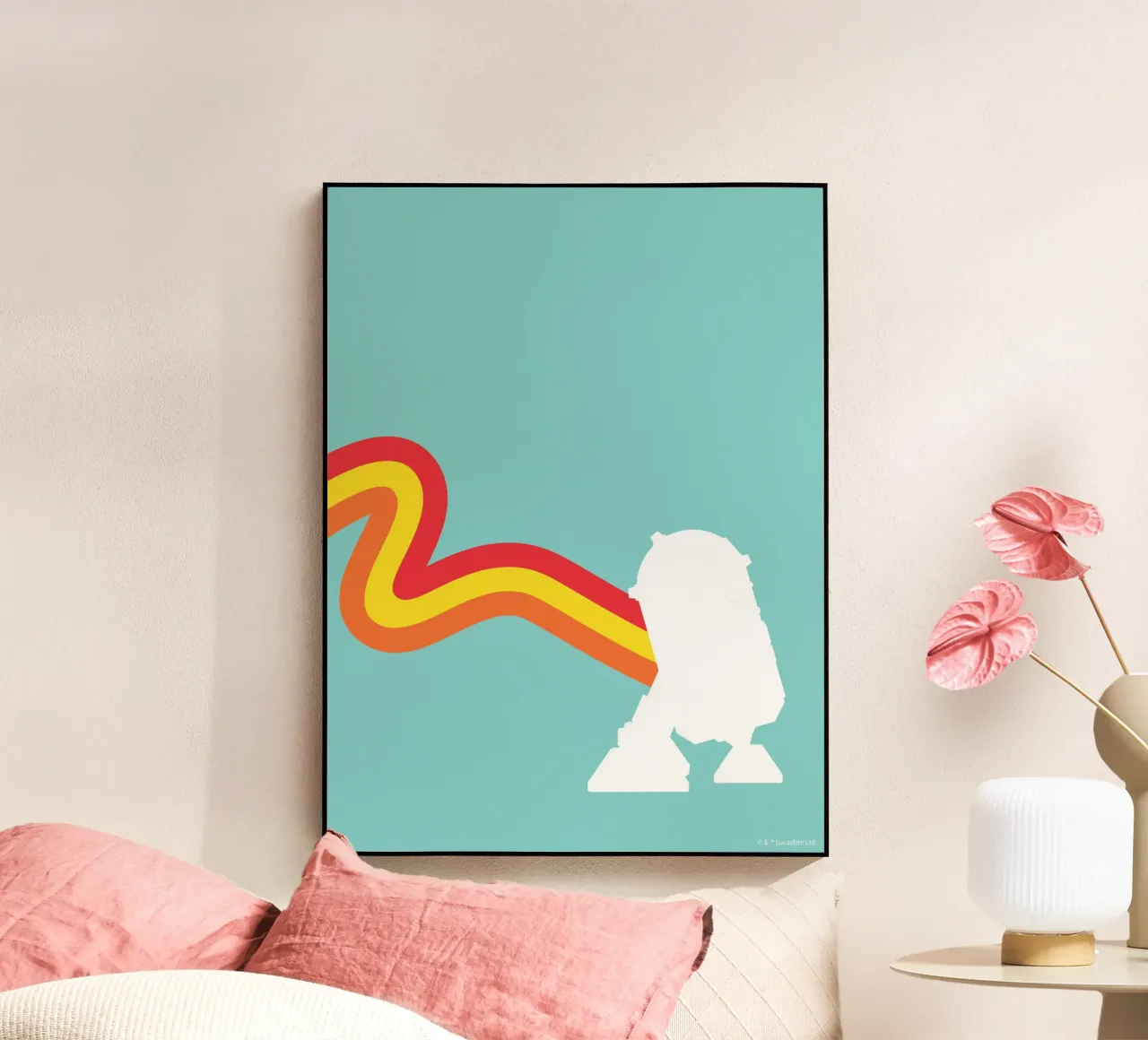 R2D2 plexiglass da Star Wars