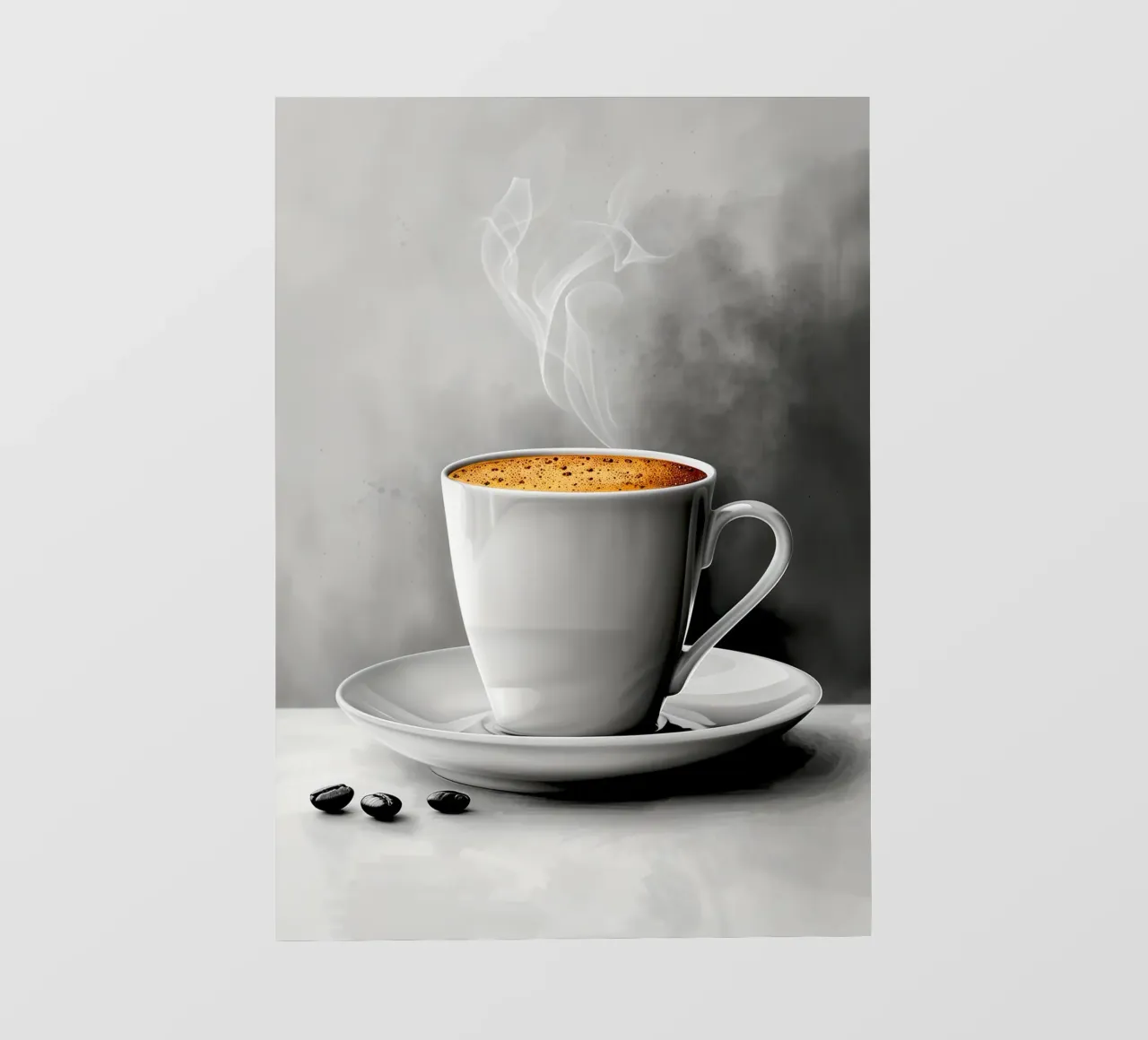 È l'ora del caffè telo in pvc da Justyna Jaszke JBJart