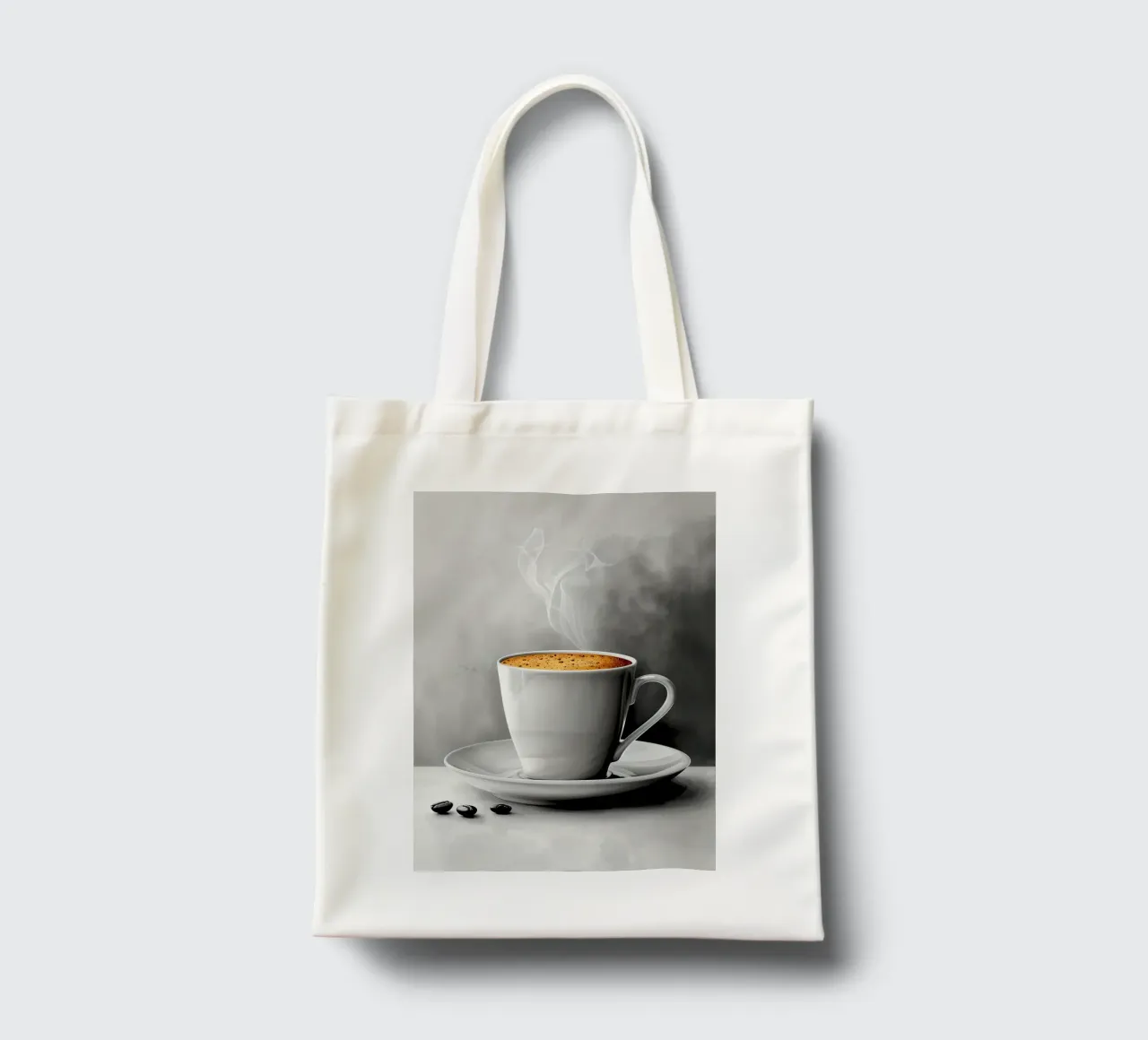 È l'ora del caffè borsa in juta da Justyna Jaszke JBJart