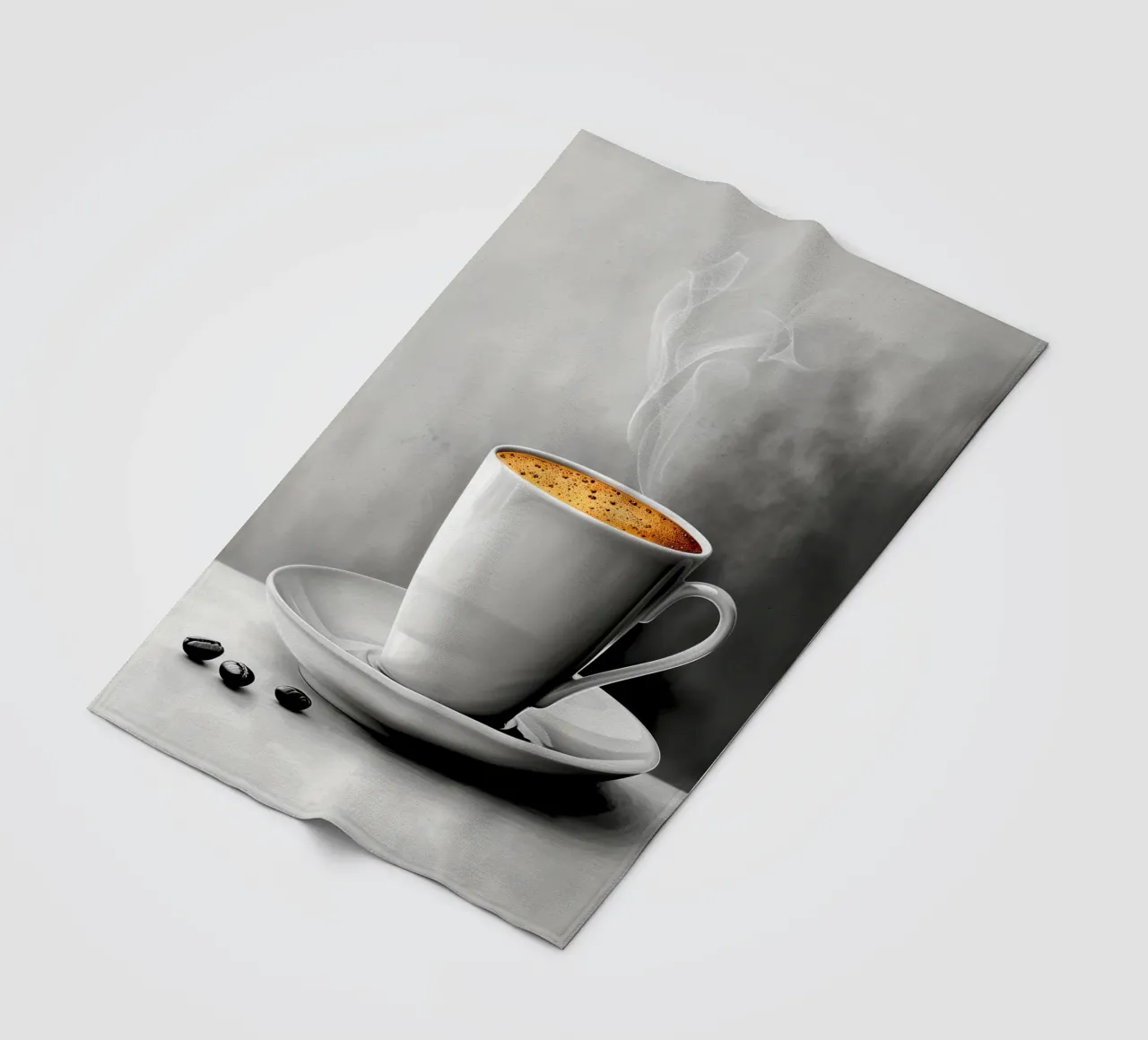 È l'ora del caffè coperta in pile da Justyna Jaszke JBJart
