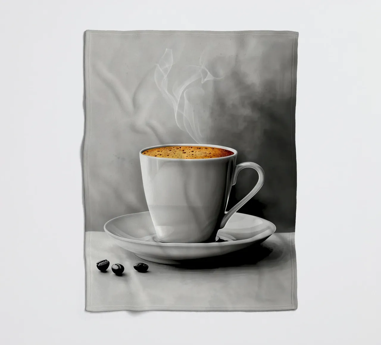 È l'ora del caffè coperta in pile da Justyna Jaszke JBJart