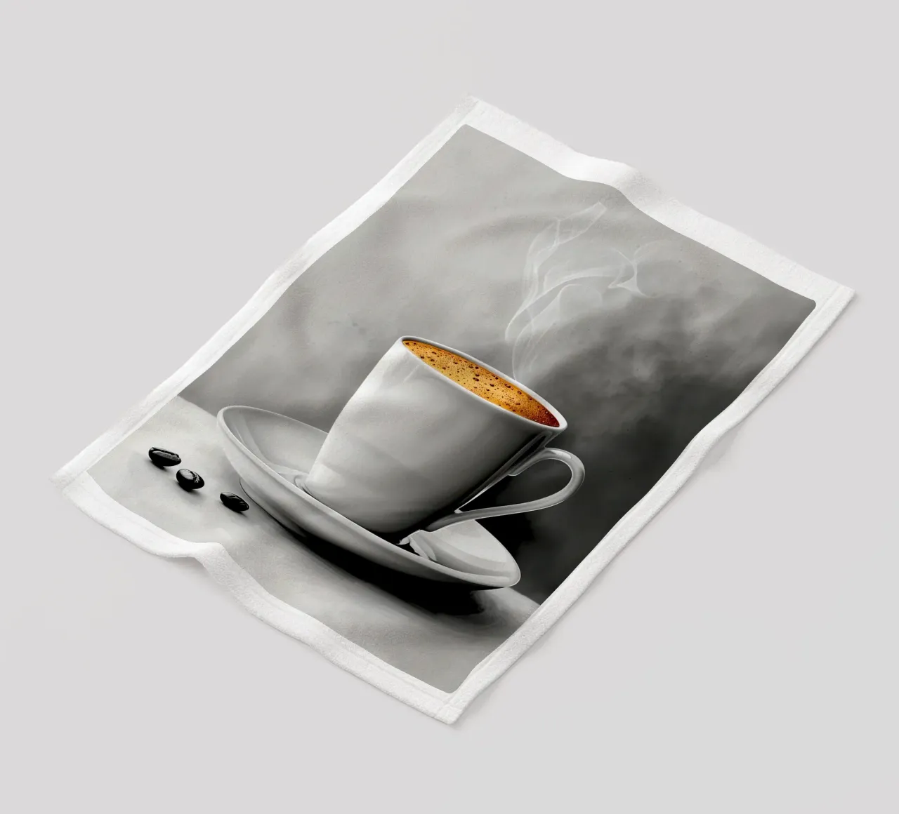 È l'ora del caffè coperta in pile da Justyna Jaszke JBJart