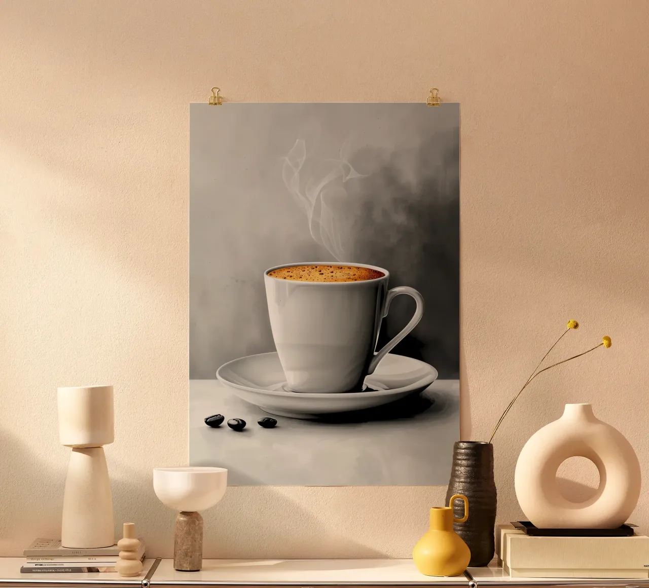 È l'ora del caffè carta hahnemühle da Justyna Jaszke JBJart