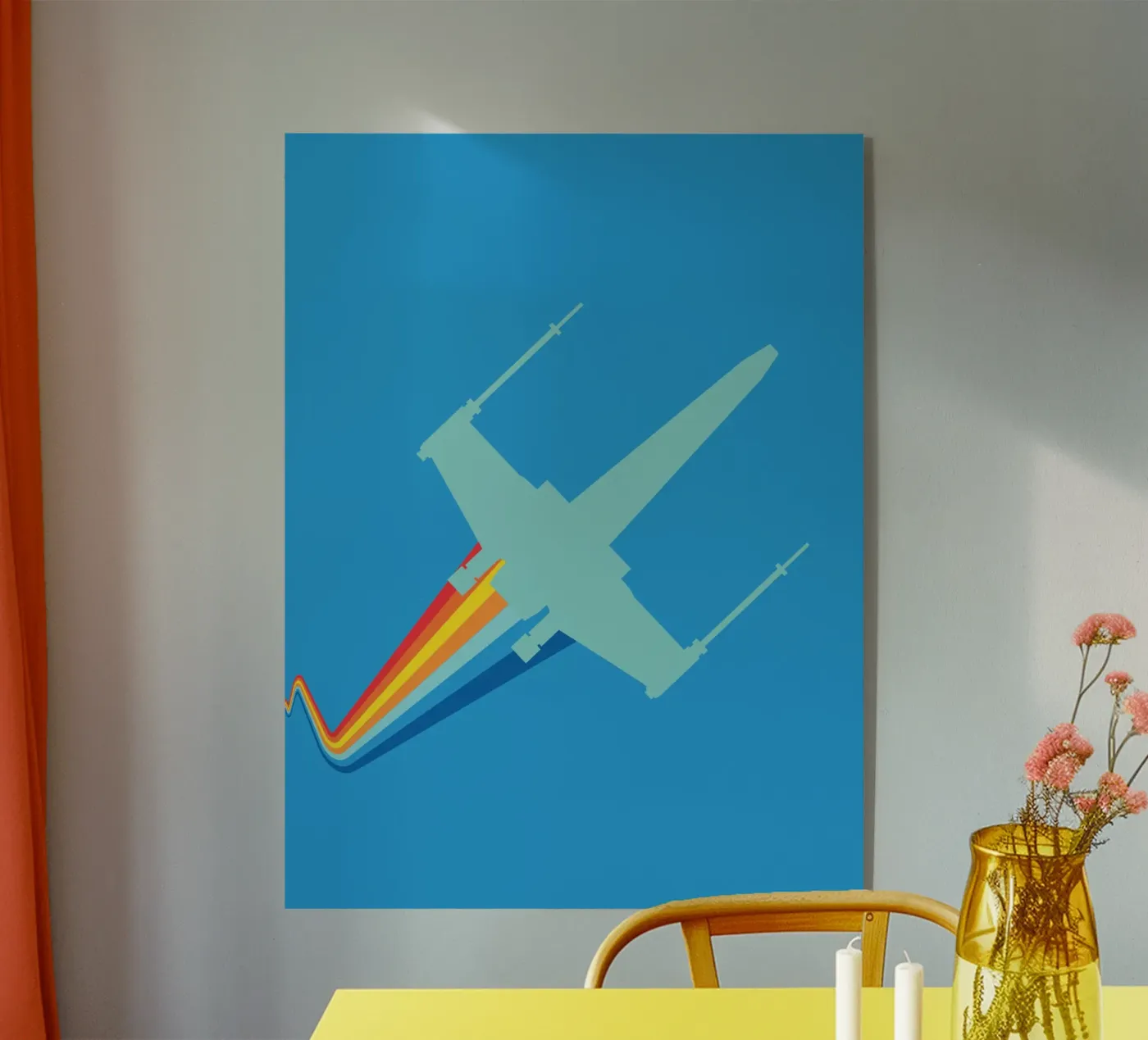 X-Wing Starfighters plexiglass da Star Wars