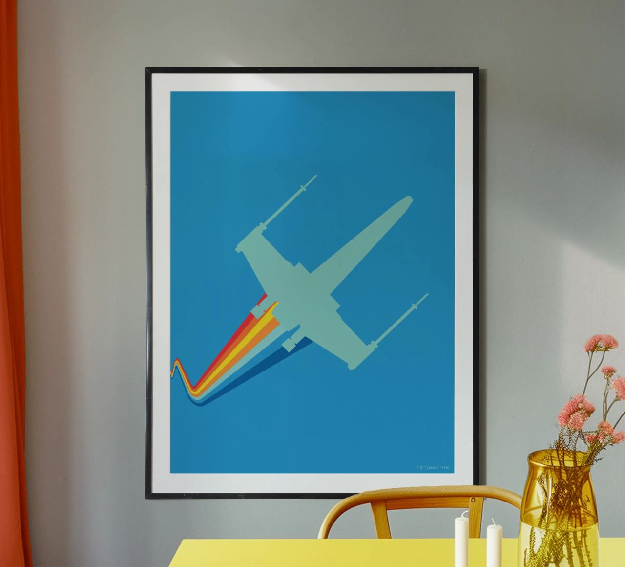 X-Wing Starfighters poster by Star Wars