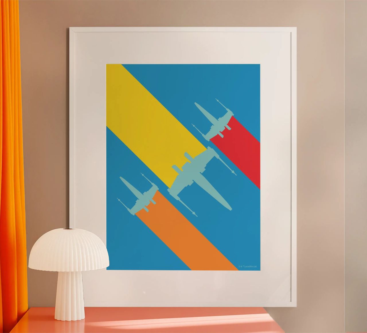 X-Wing Starfighter poster by Star Wars