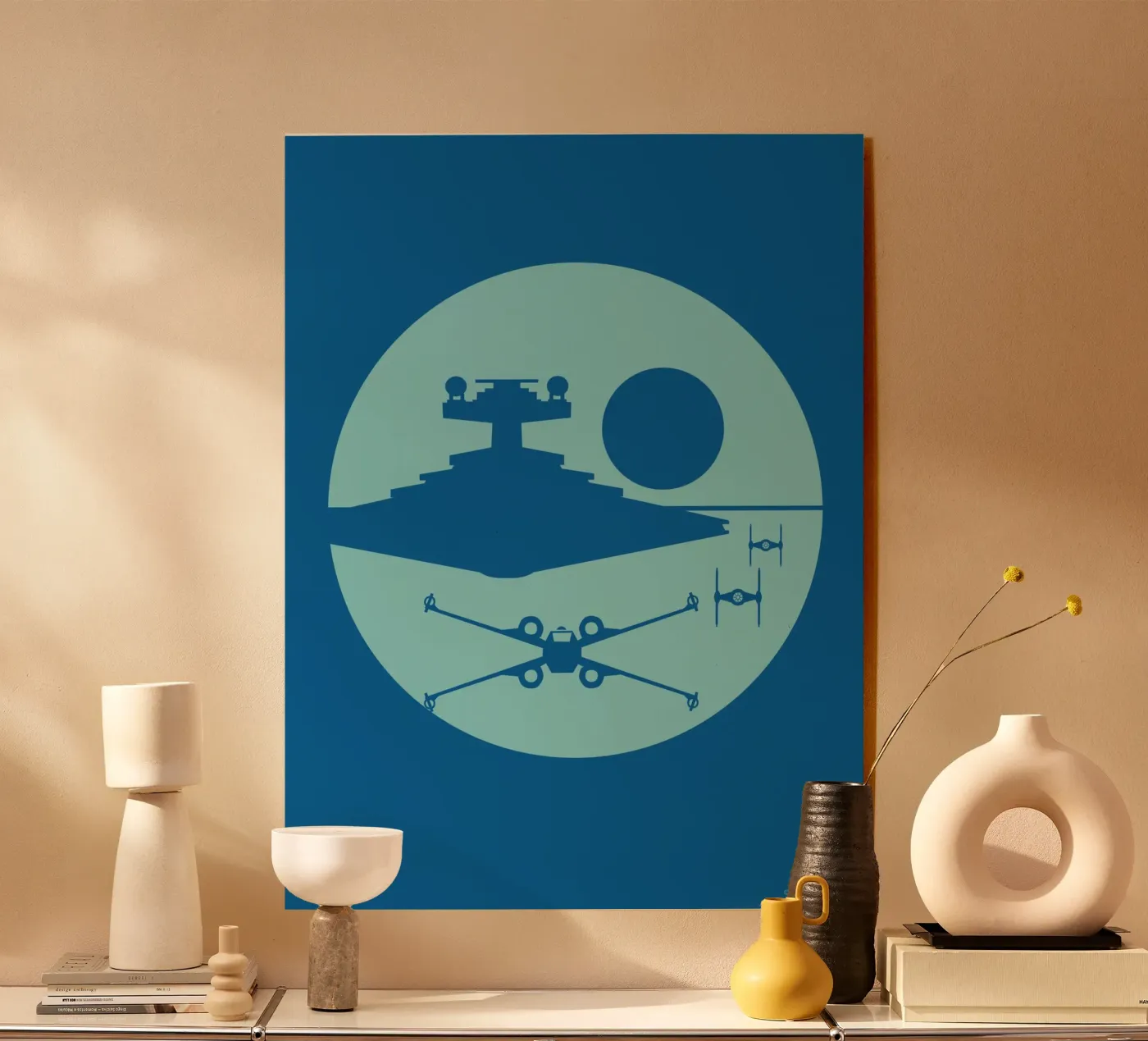 STERNENKRIEG AM HORIZONT plexiglass da Star Wars