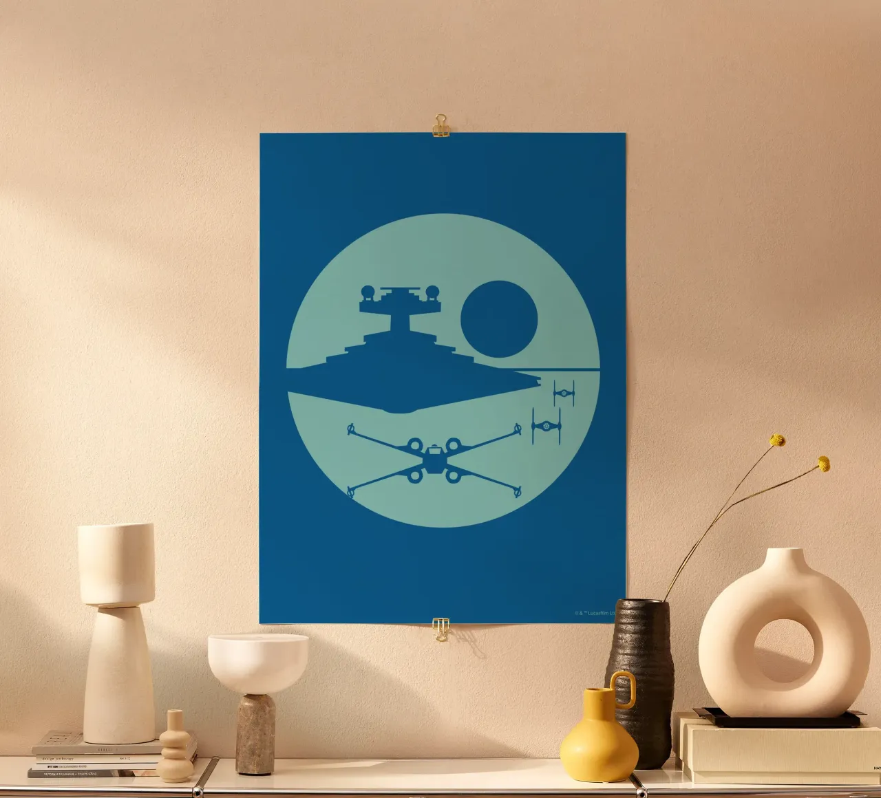 STERNENKRIEG AM HORIZONT Poster von Star Wars
