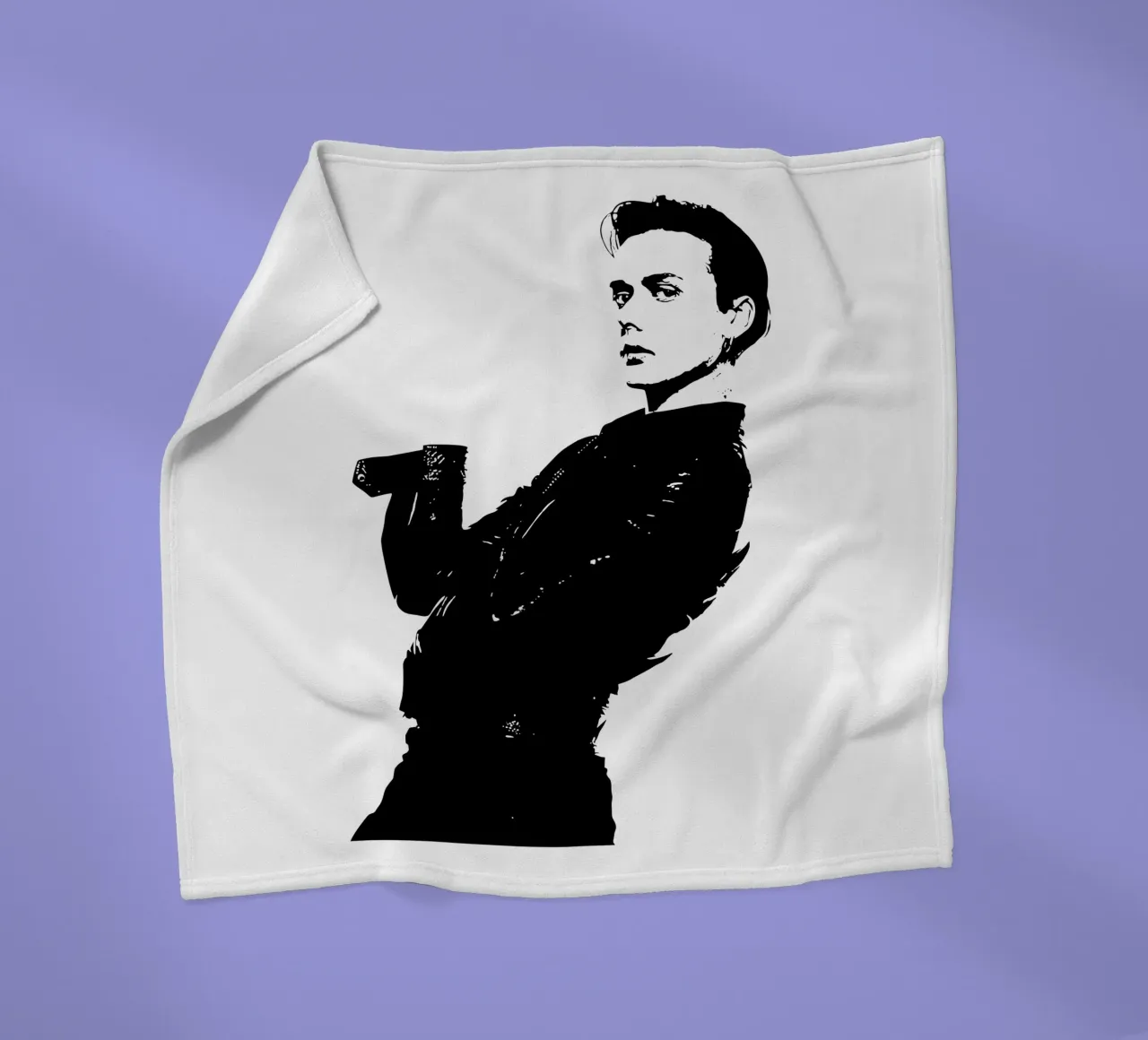 Brett Anderson fleece blanket by music soul