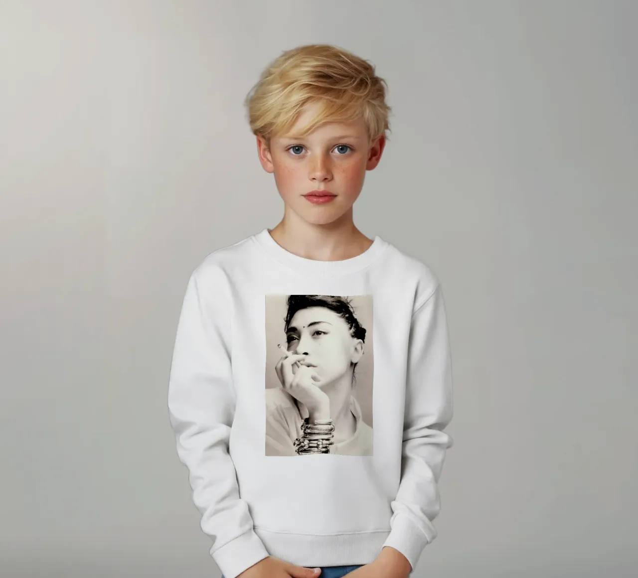 No More felpa bambino da Sophie Etchart
