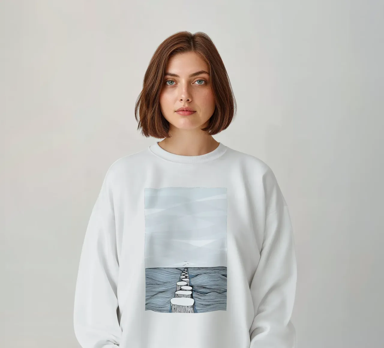 Something Calm felpa da Waltraud Rieken