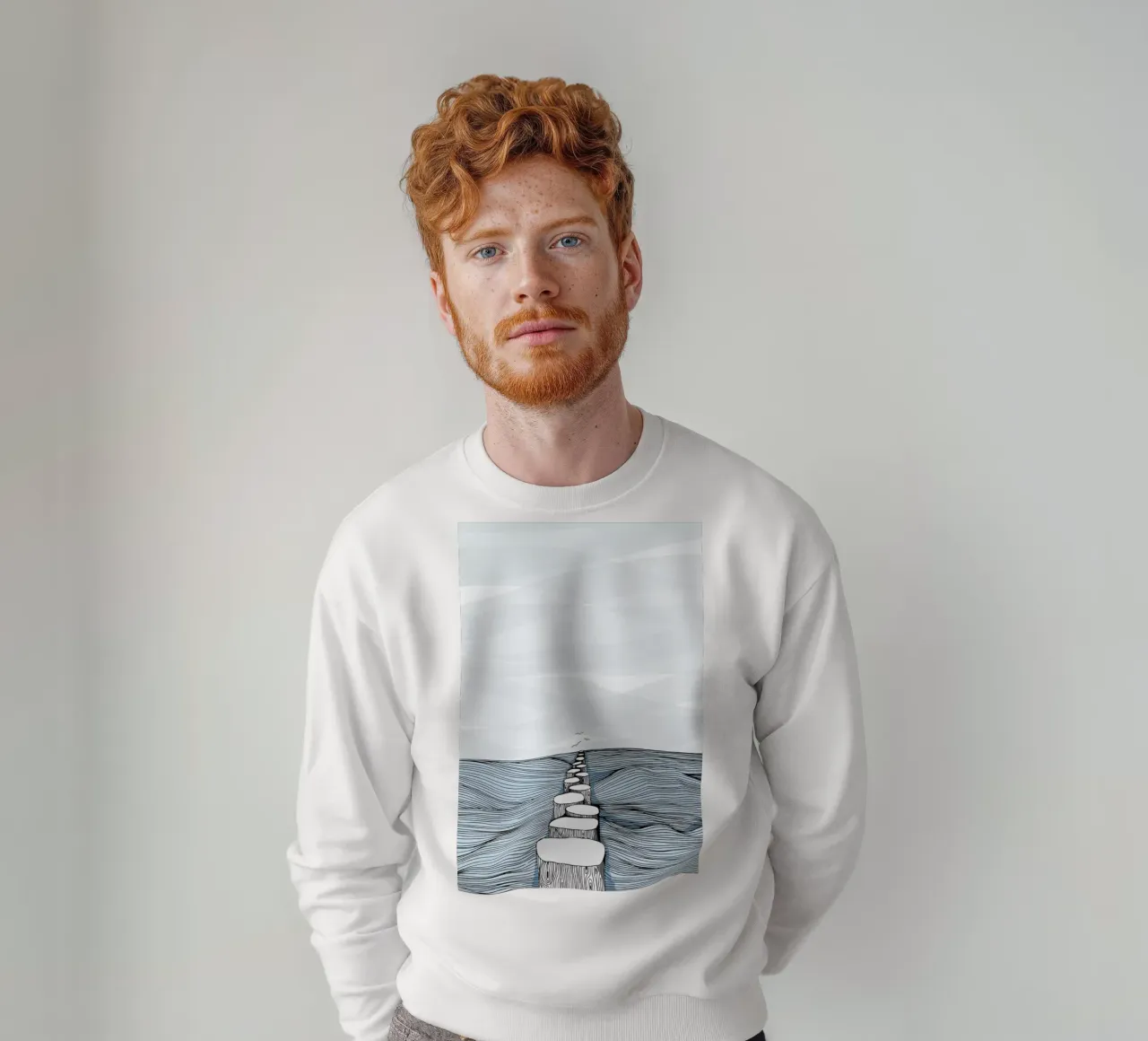 Something Calm felpa da Waltraud Rieken