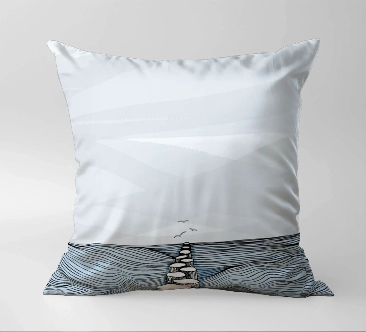Something Calm cuscino da Waltraud Rieken