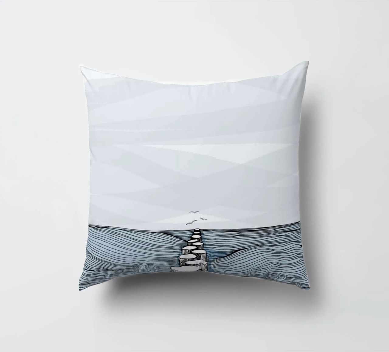Something Calm cuscino da Waltraud Rieken