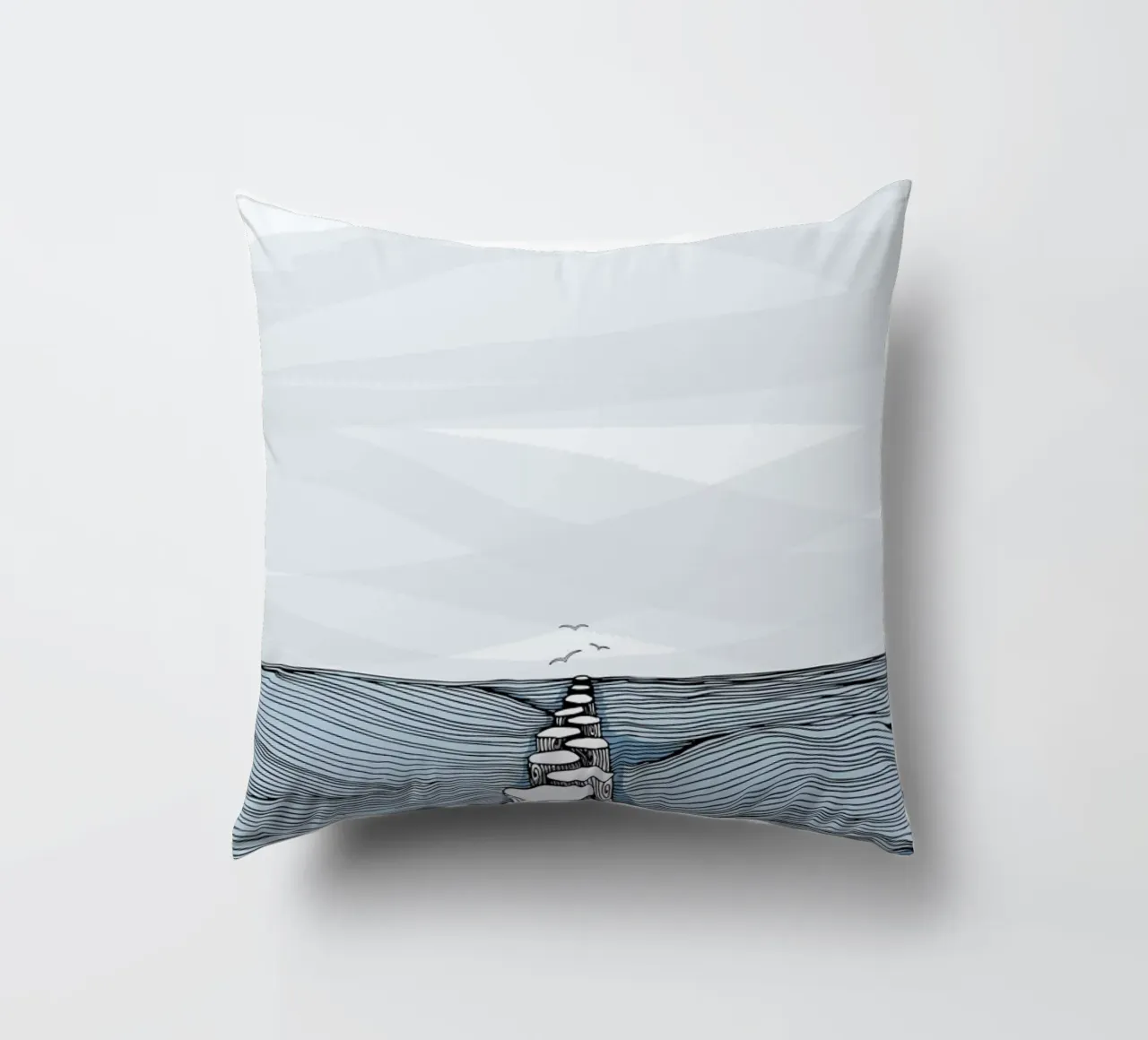 Something Calm cuscino da Waltraud Rieken