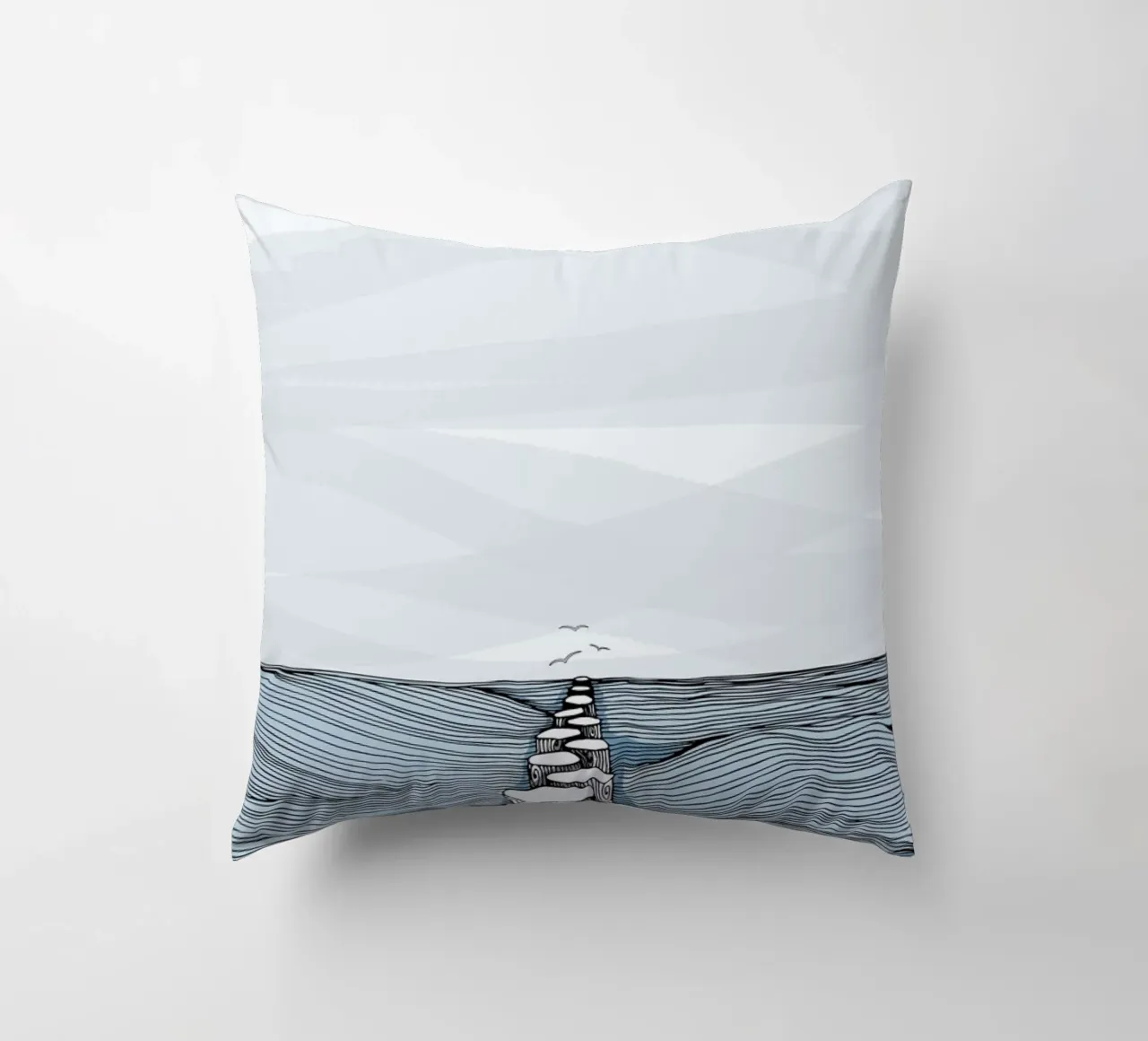 Something Calm cuscino da Waltraud Rieken