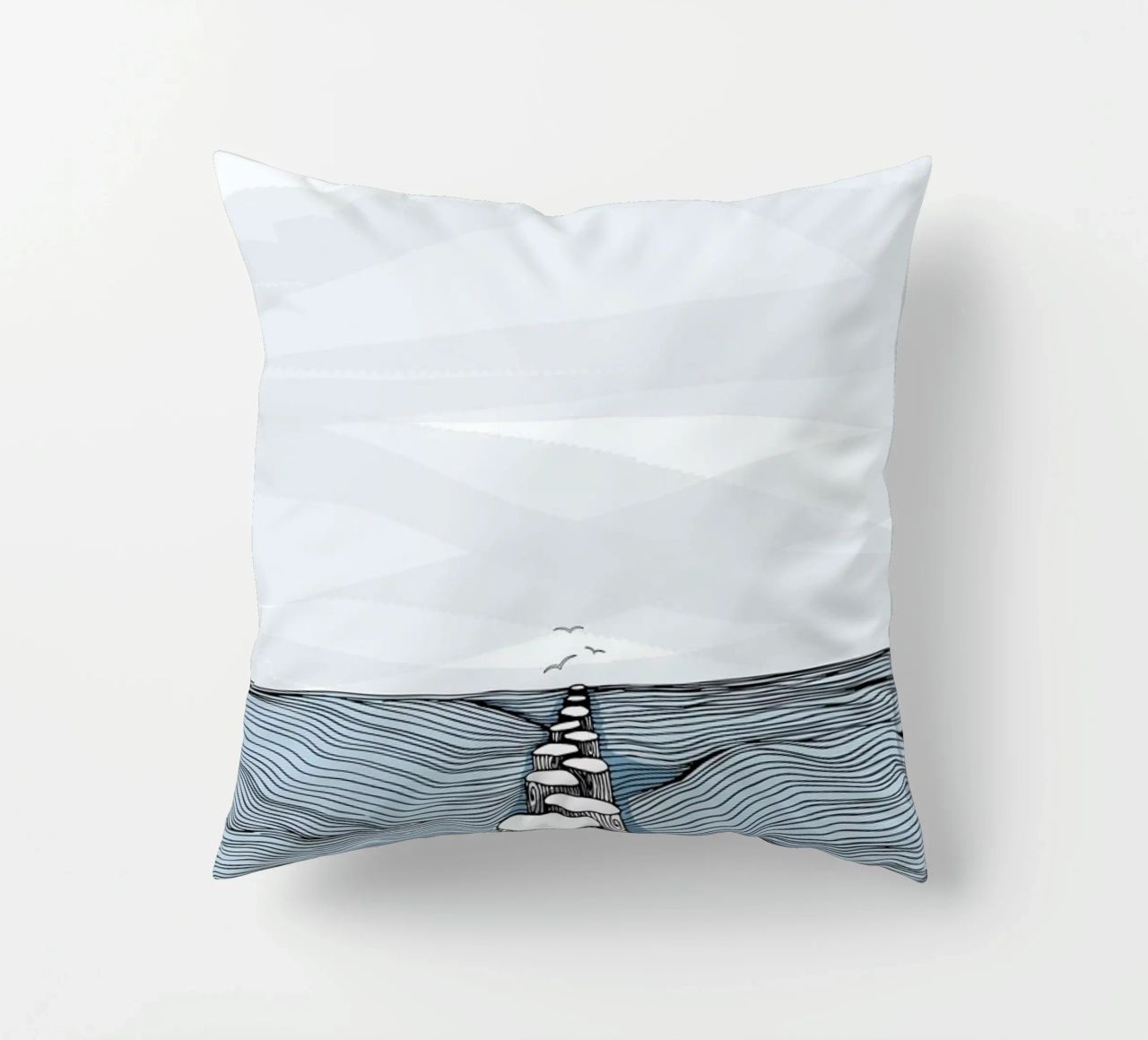 Something Calm cuscino da Waltraud Rieken