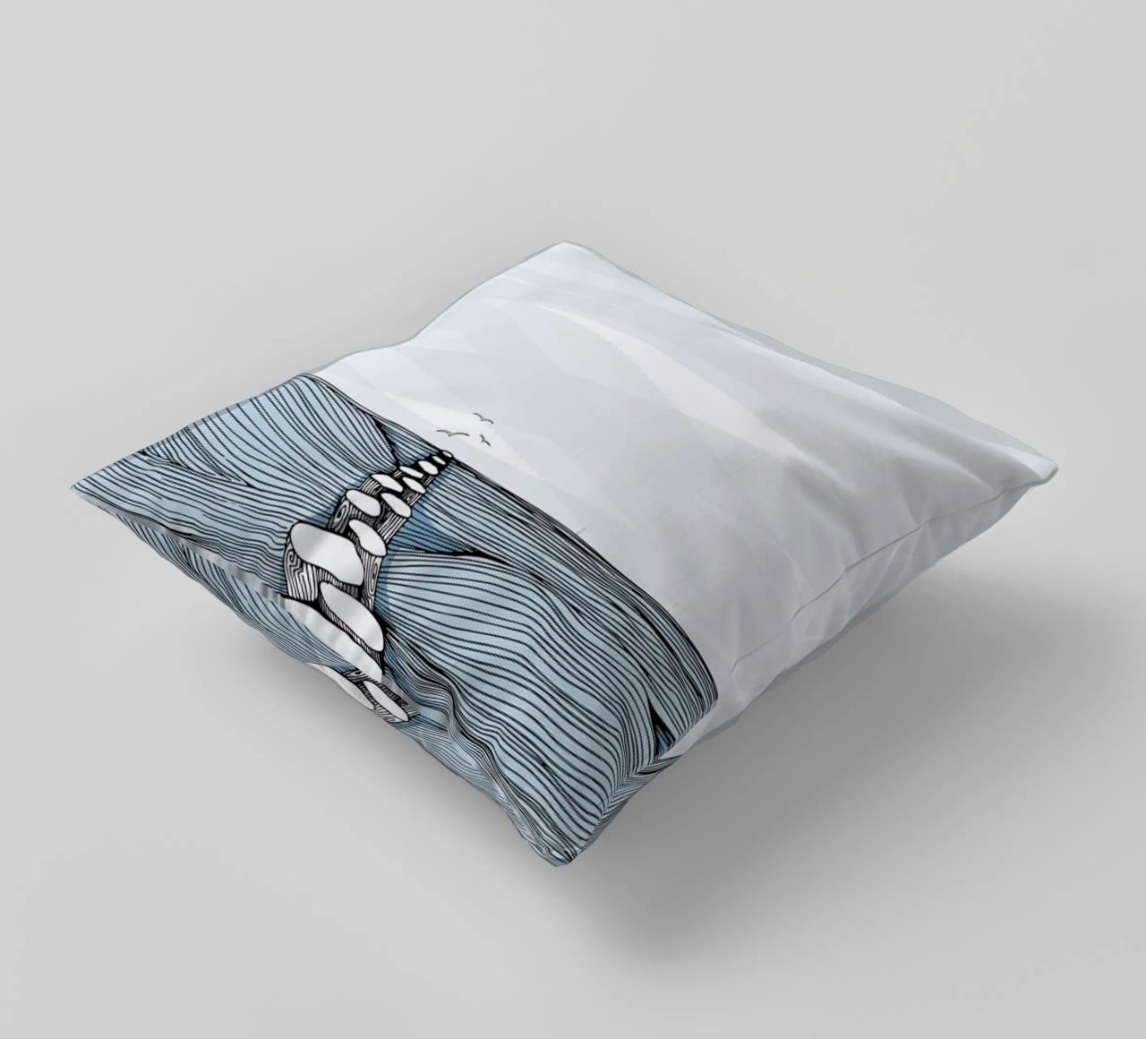 Something Calm cuscino da Waltraud Rieken