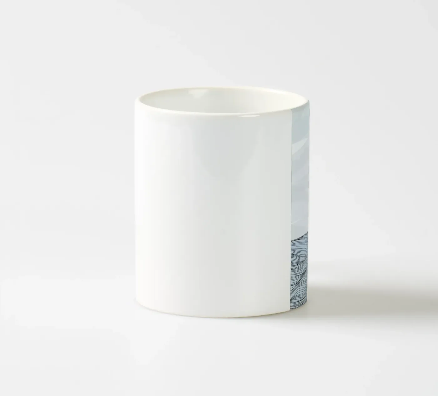 Something Calm ceramic mug by Waltraud Rieken