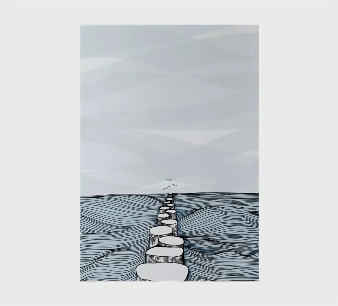 Something Calm notebook by Waltraud Rieken