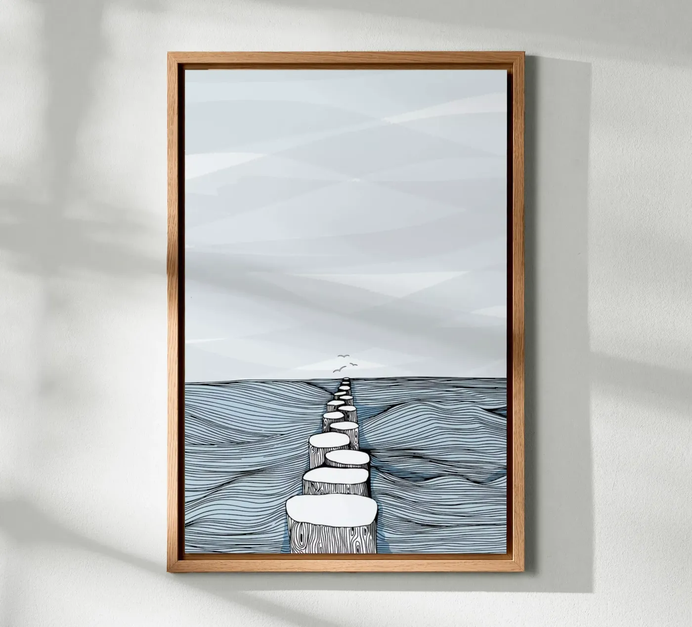Something Calm forex plate by Waltraud Rieken