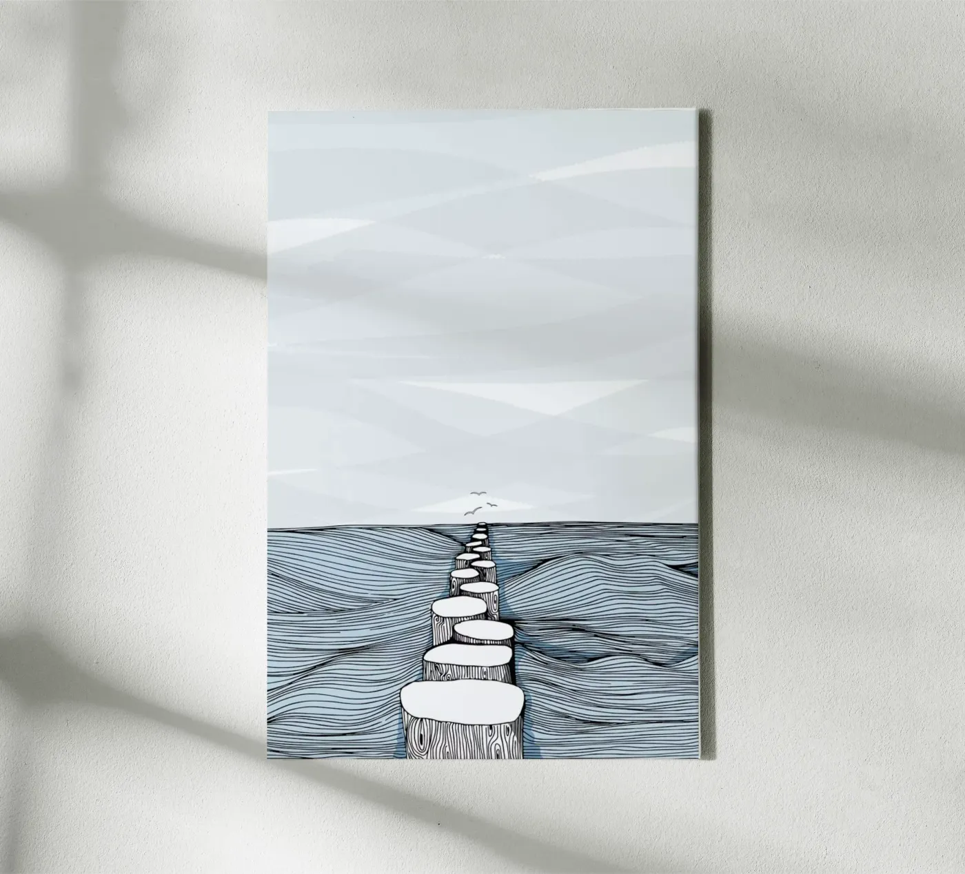 Something Calm tela da Waltraud Rieken