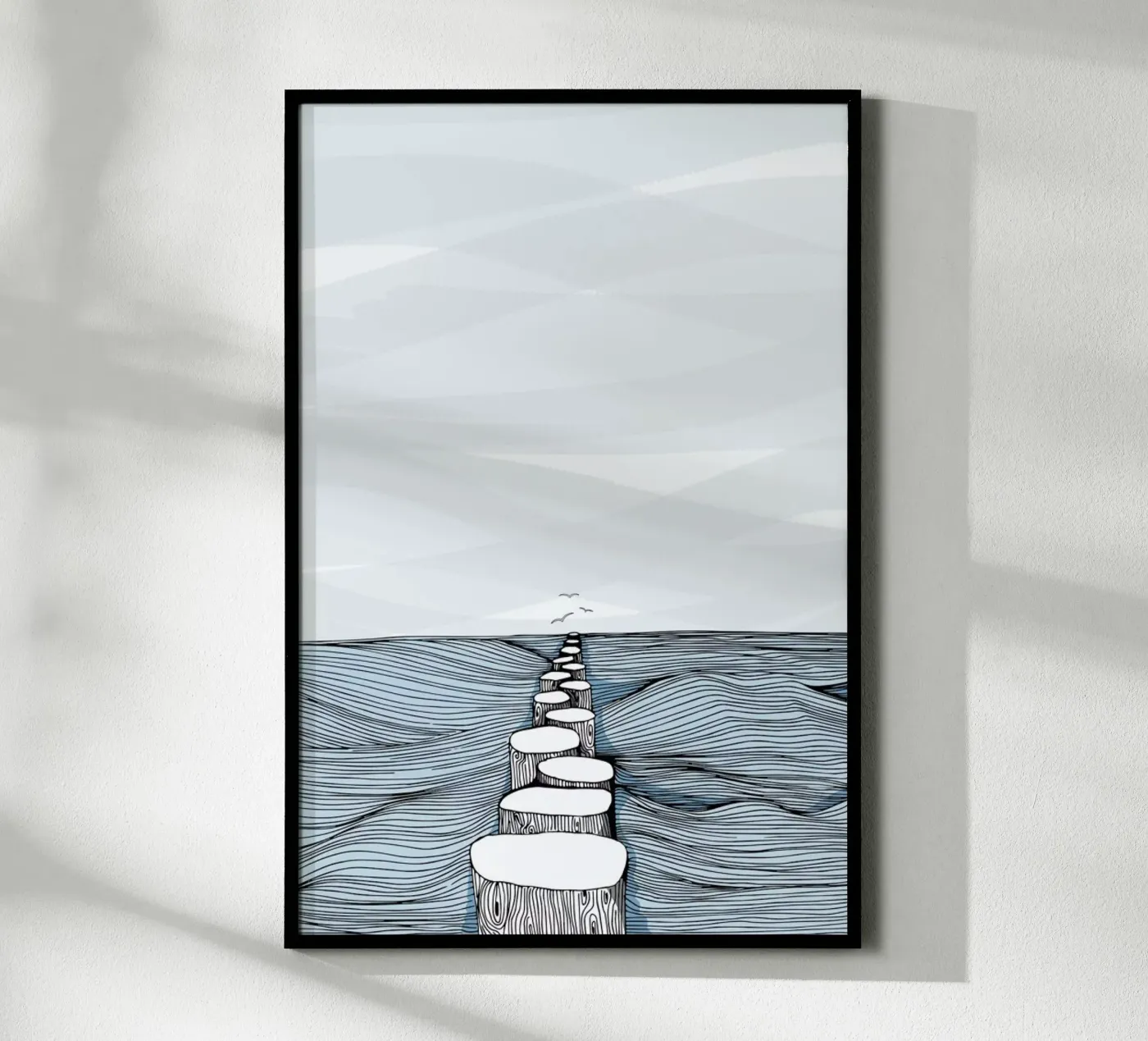 Something Calm poster de Waltraud Rieken