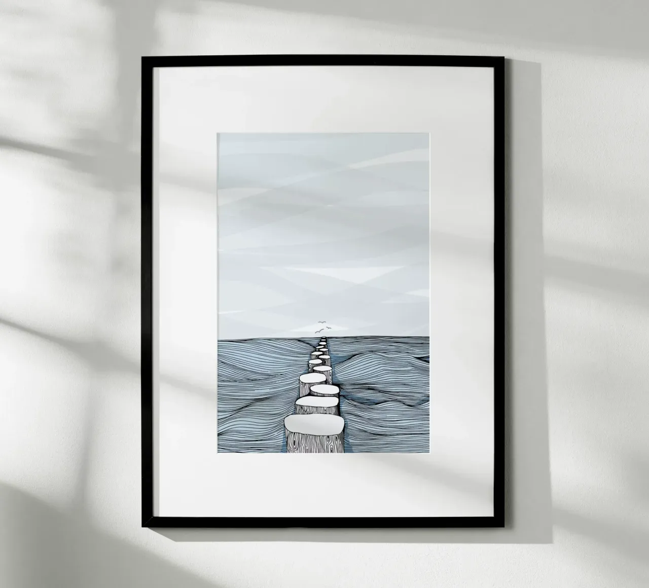 Something Calm poster da Waltraud Rieken