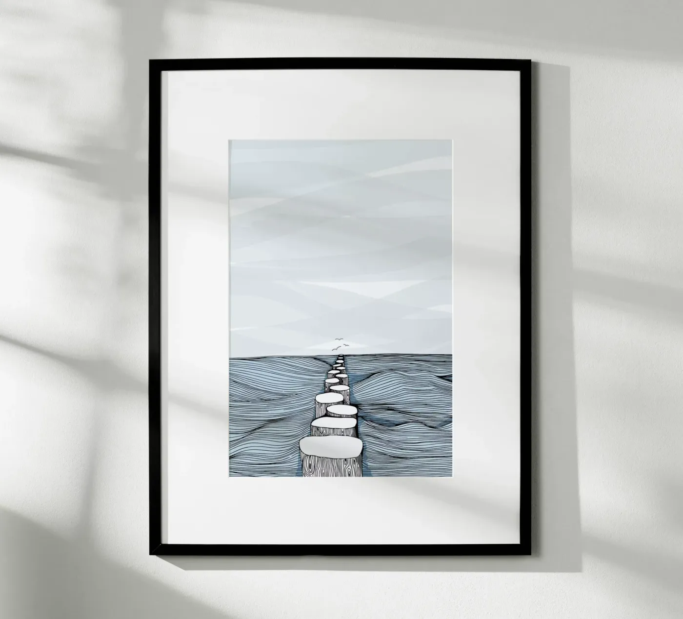 Something Calm poster de Waltraud Rieken