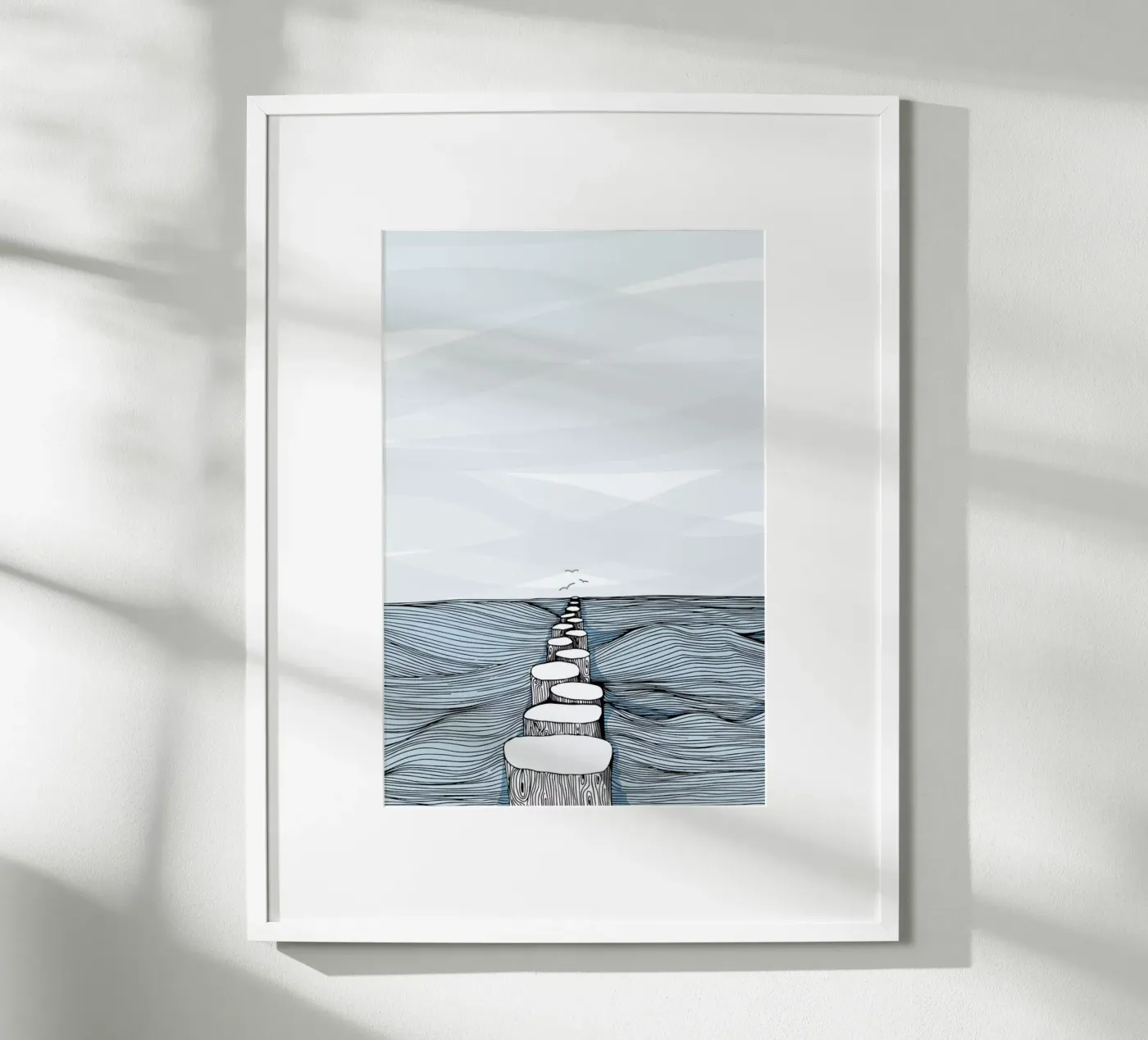 Something Calm poster de Waltraud Rieken