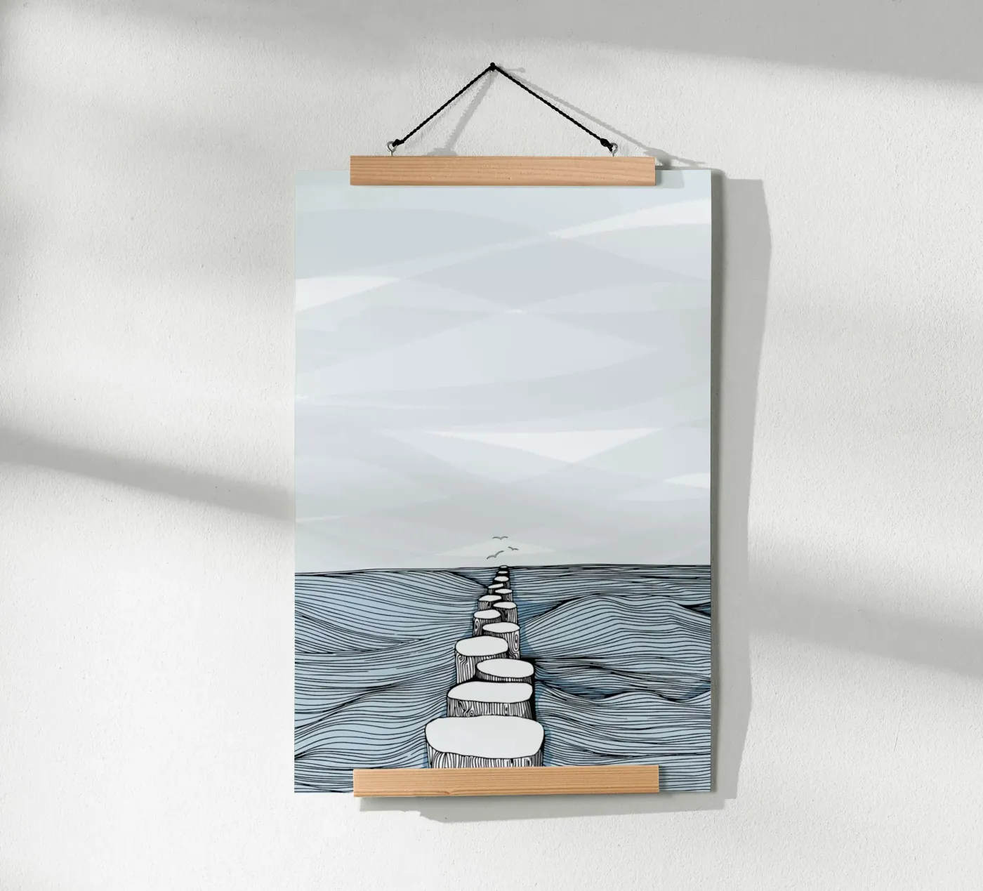 Something Calm poster de Waltraud Rieken