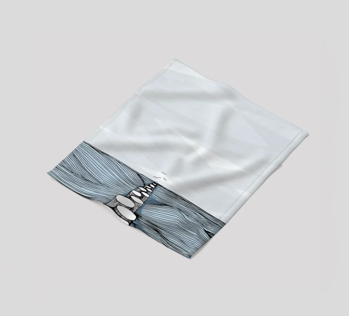 Something Calm fleecedeken van Waltraud Rieken