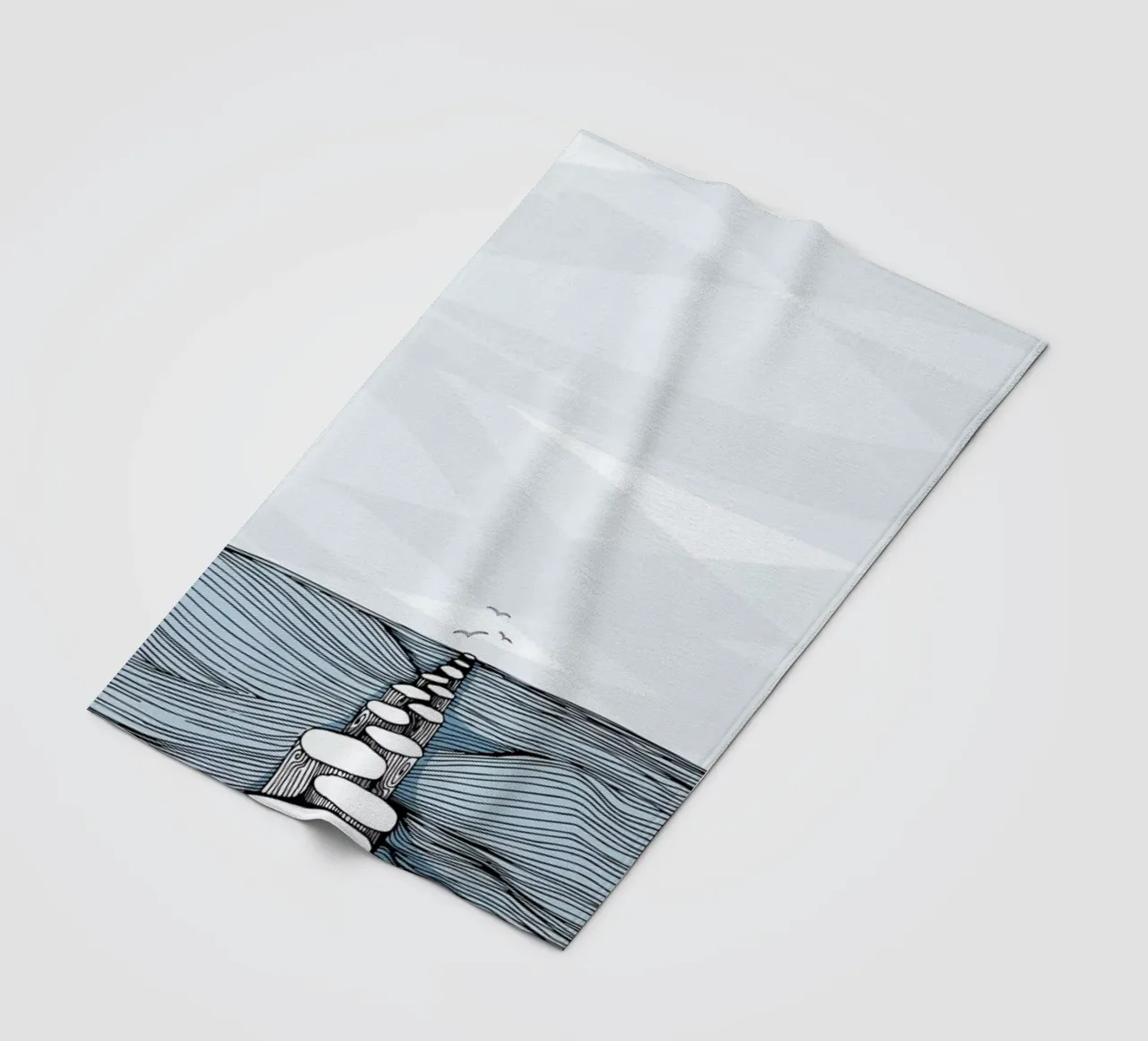 Something Calm Fleecedecke von Waltraud Rieken