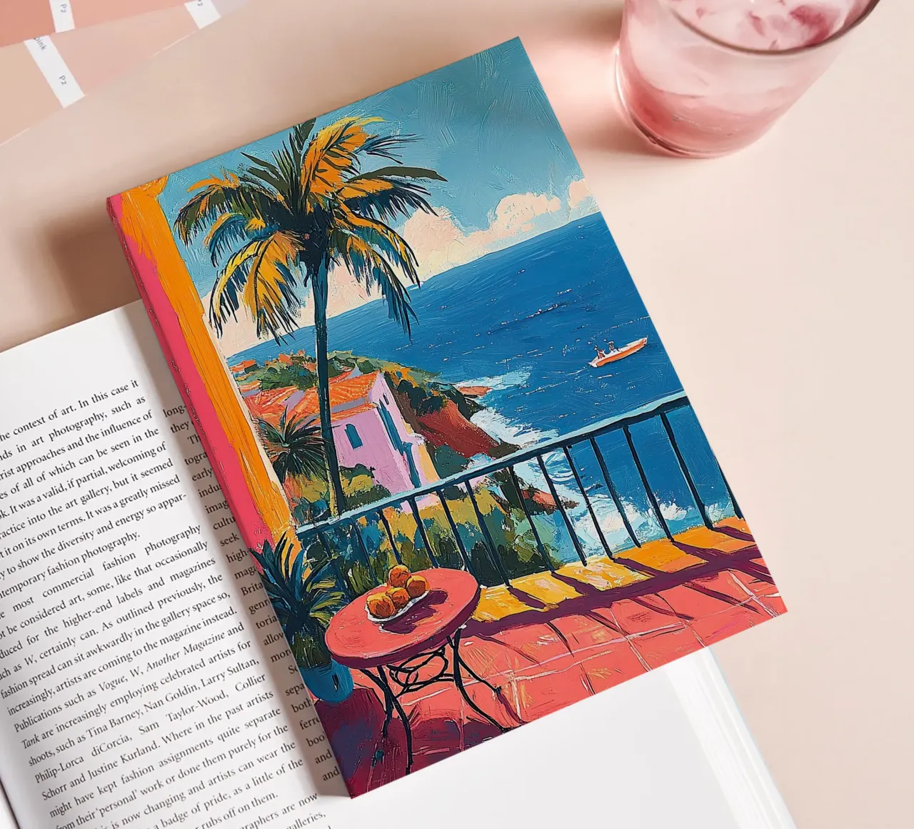 Henri Matisse inspiriert "The Serenity Outside" notebook by Nikis Art Studio