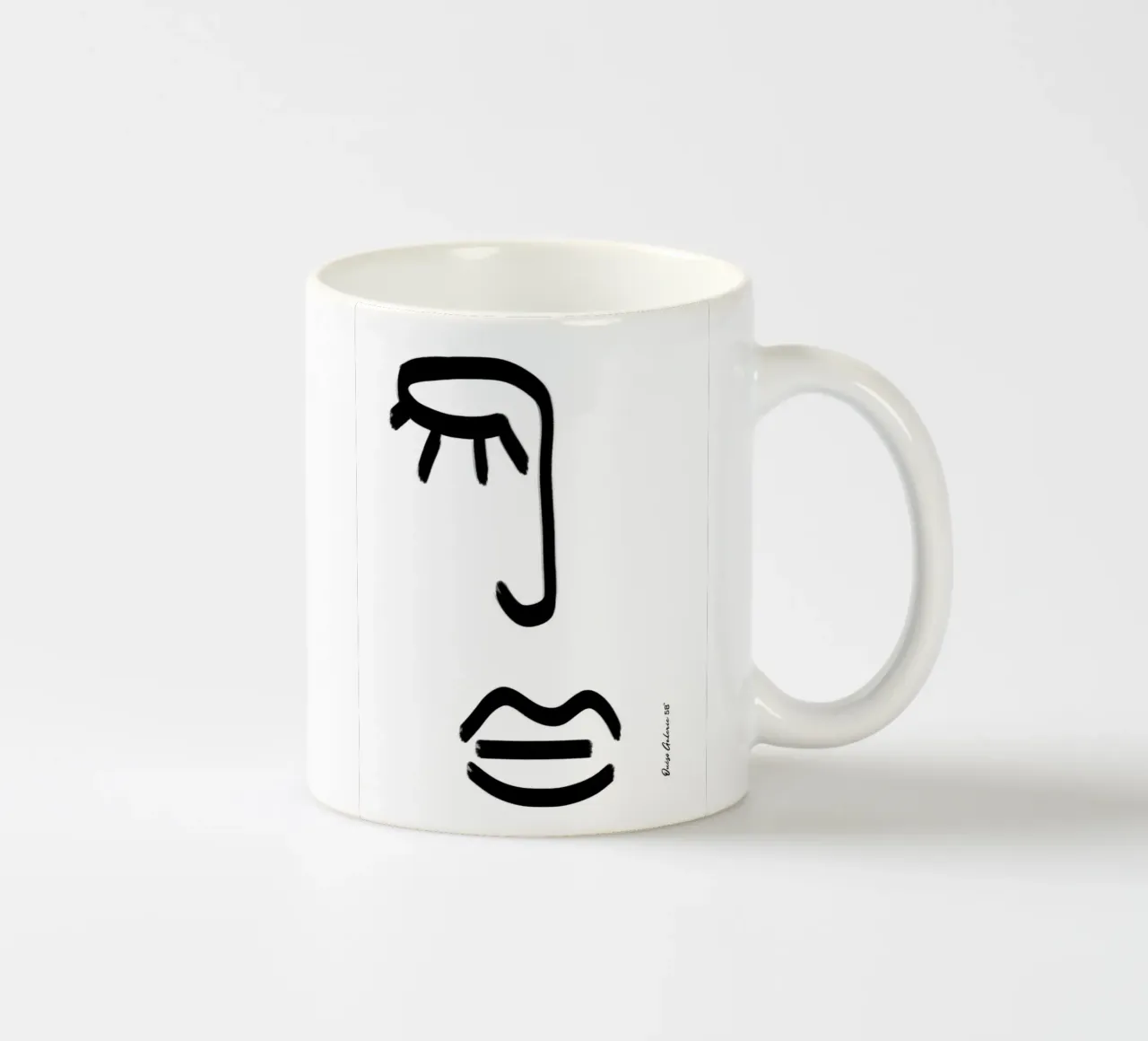 Infinite Whispers tazza in ceramica da Mike Leymi