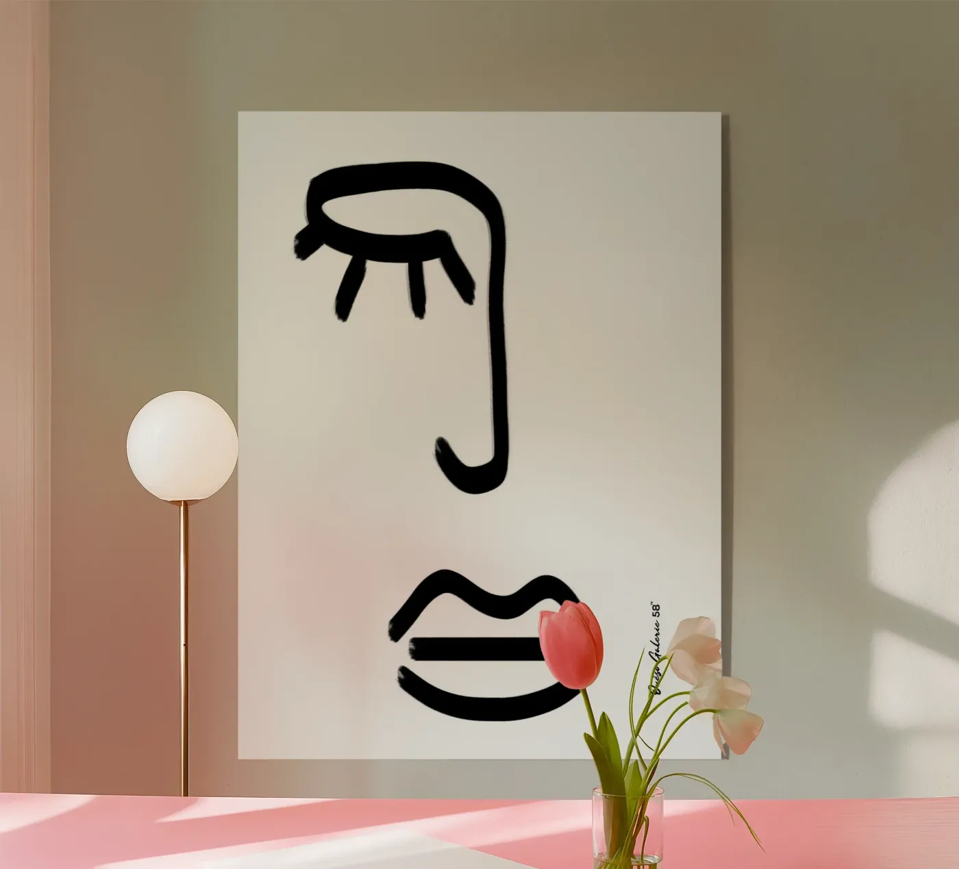 Infinite Whispers acryl van Mike Leymi